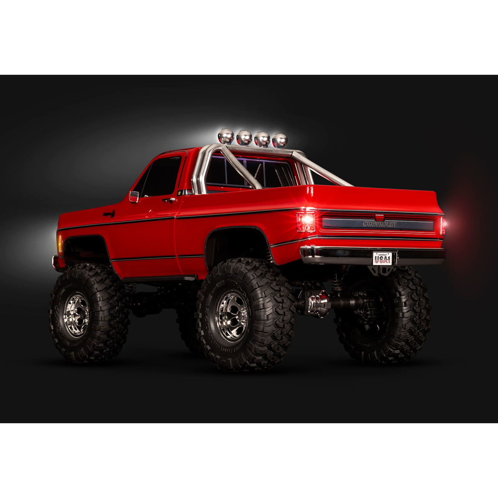 Traxxas 920564 - TRX-4 Chevrolet K10, High Trail Edition - Red