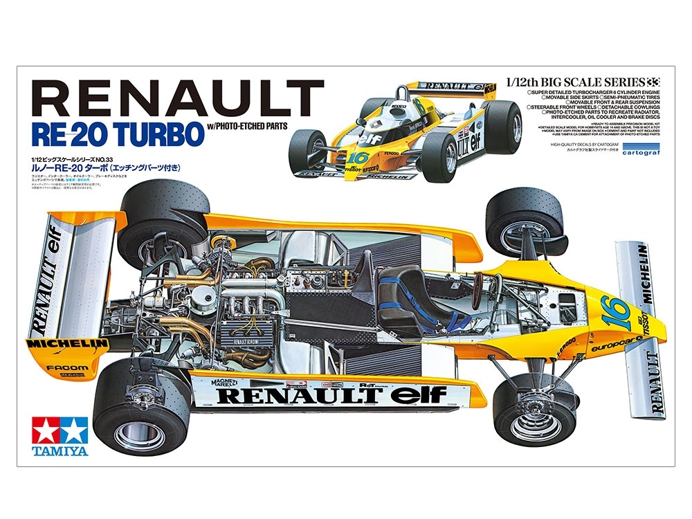 12033 - 1/12 Renault RE-20 Turbo