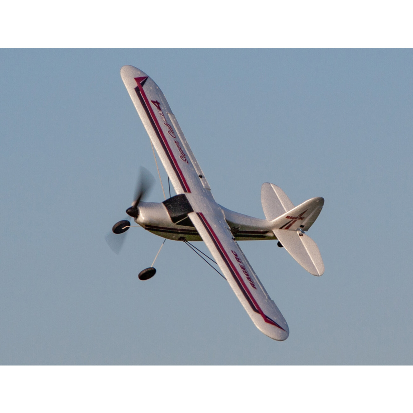 Rage RC RGRA1114 - Super Cub MX4 Micro EP 4-Channel RTF With PASS