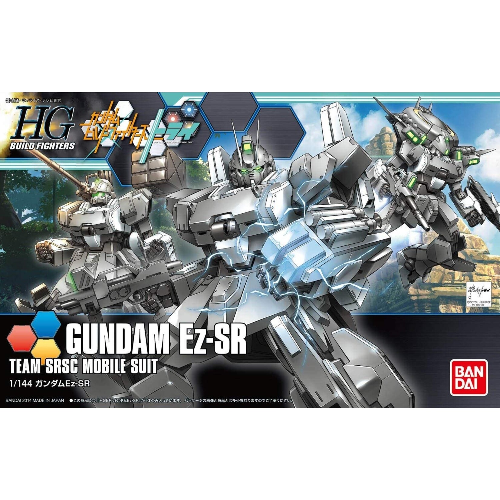 Bandai - HG 1/144 #21 "Build Fighters Try" Gundam Ez-SR