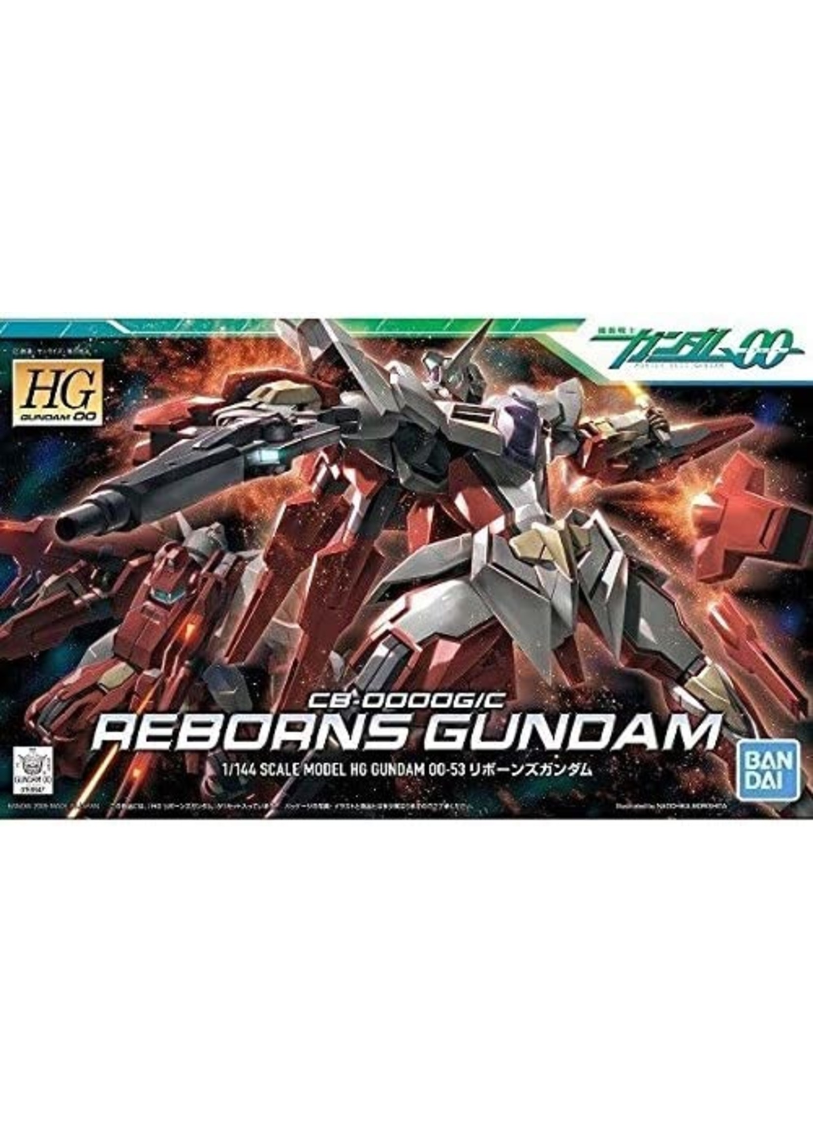 Bandai #53 Reborns Gundam Gundam 00