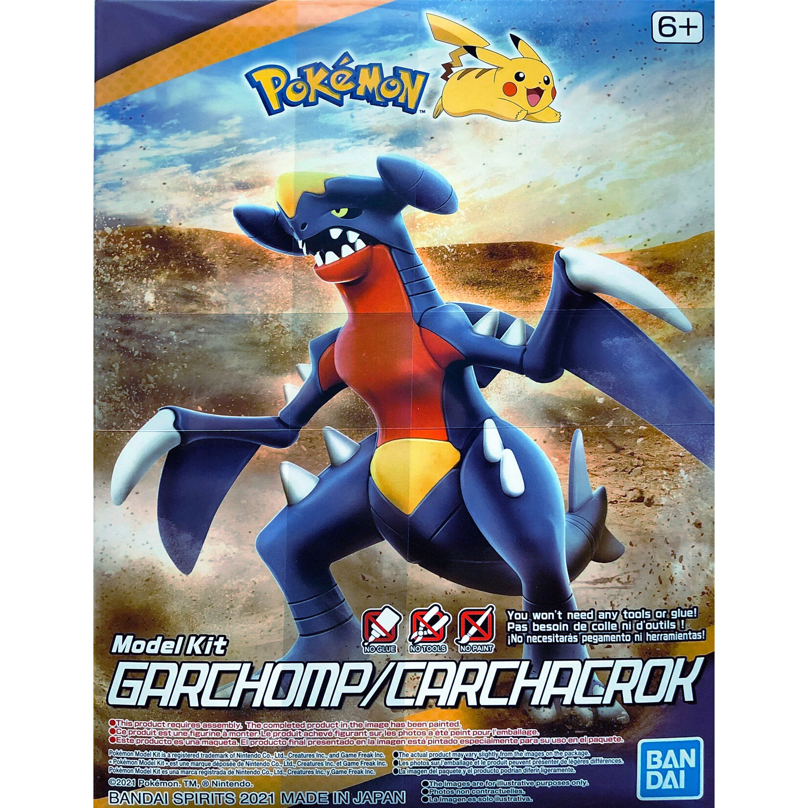 Bandai "Pokemon" Garchomp Model Kit