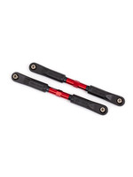 Traxxas 9549R - Toe Links, Steel 122mm - Red