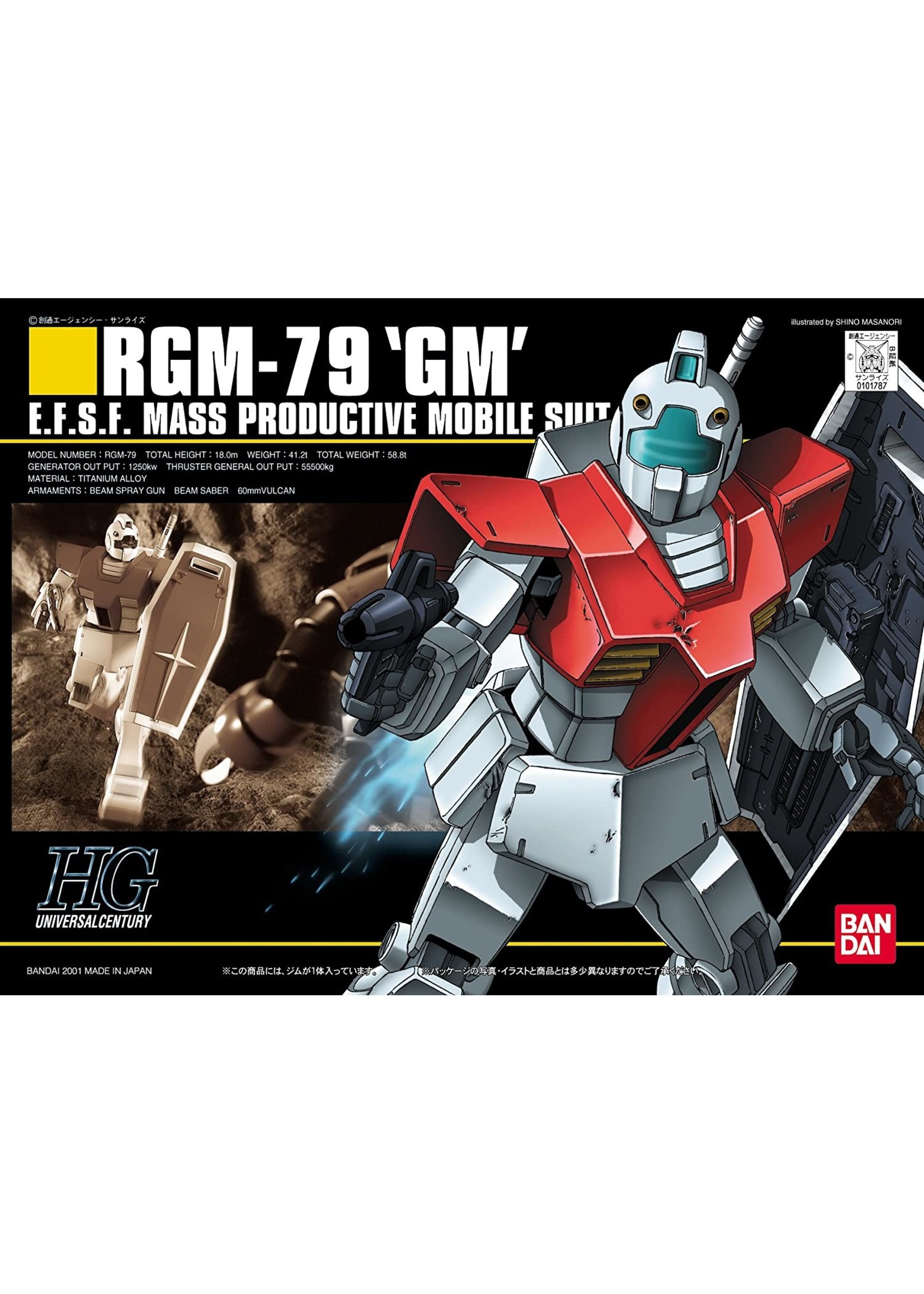 Bandai #20 RGM-79 GM