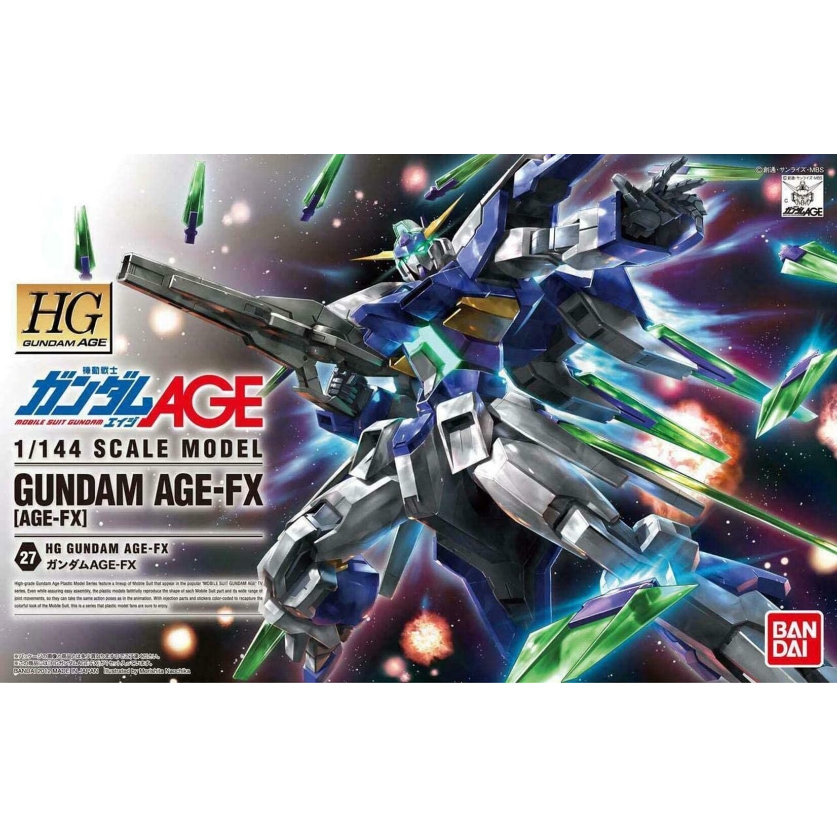 Bandai - HGAGE 1/144 #27 "Gundam AGE"  Gundam AGE-FX