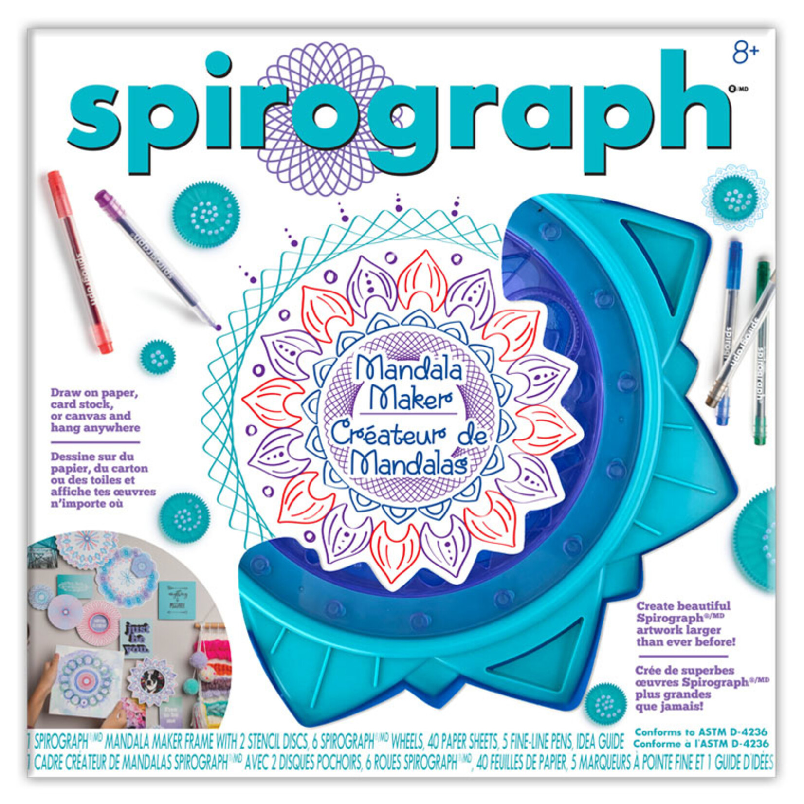 Play Monster Spirograph Mandala Maker
