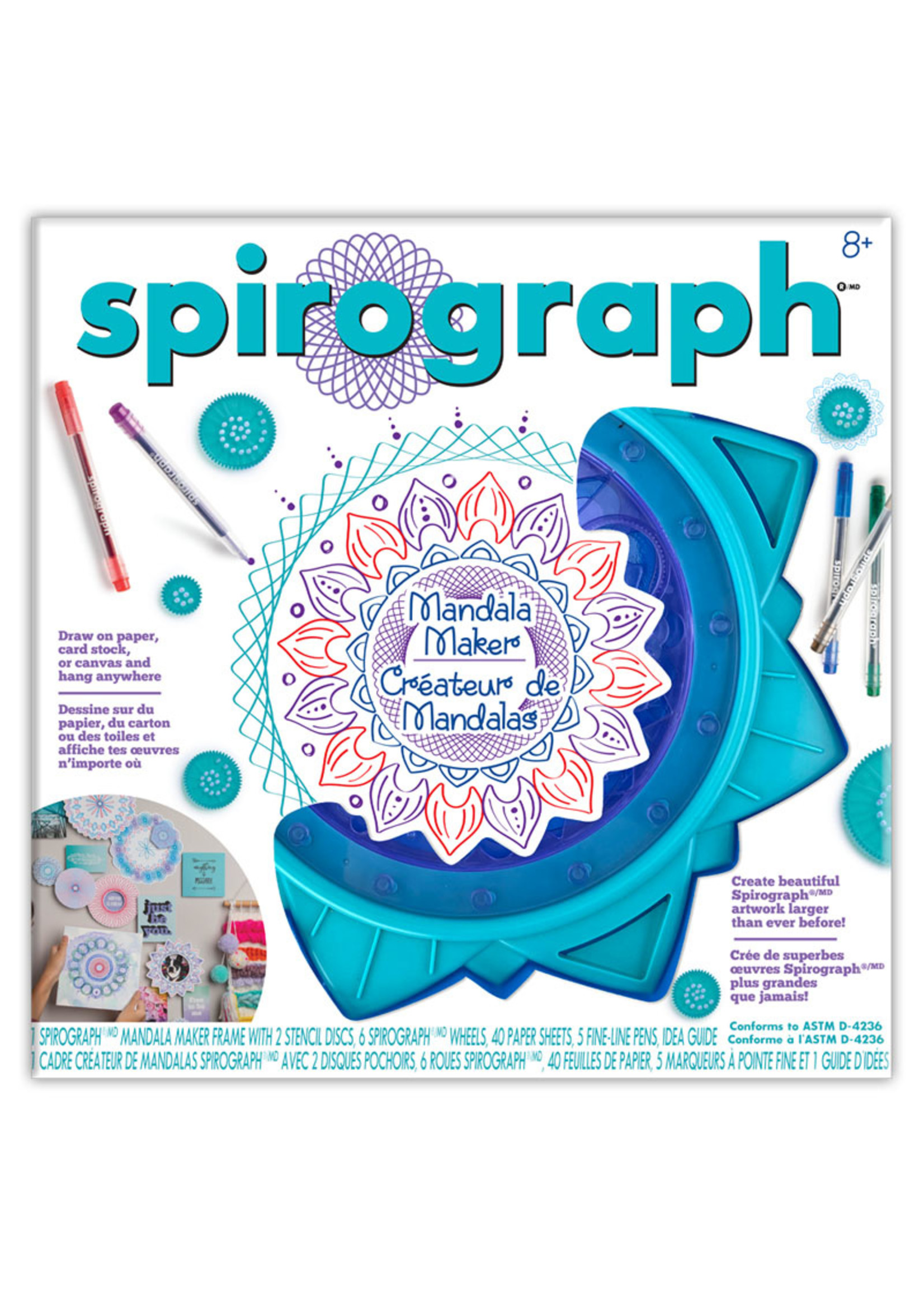 Play Monster Spirograph Mandala Maker