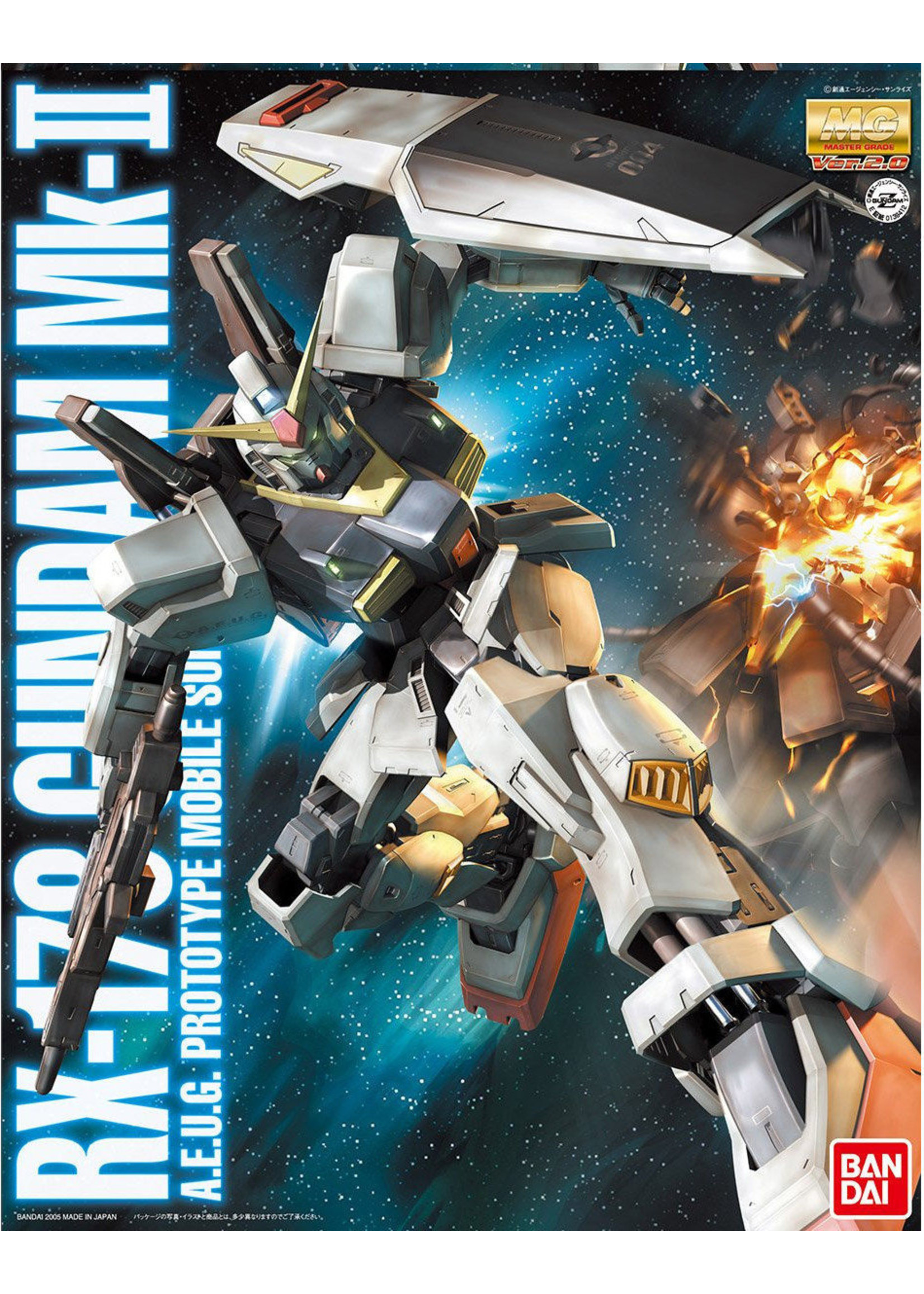 Bandai RX-178 Gundam Mk-II AEUG Ver 2.0 MG