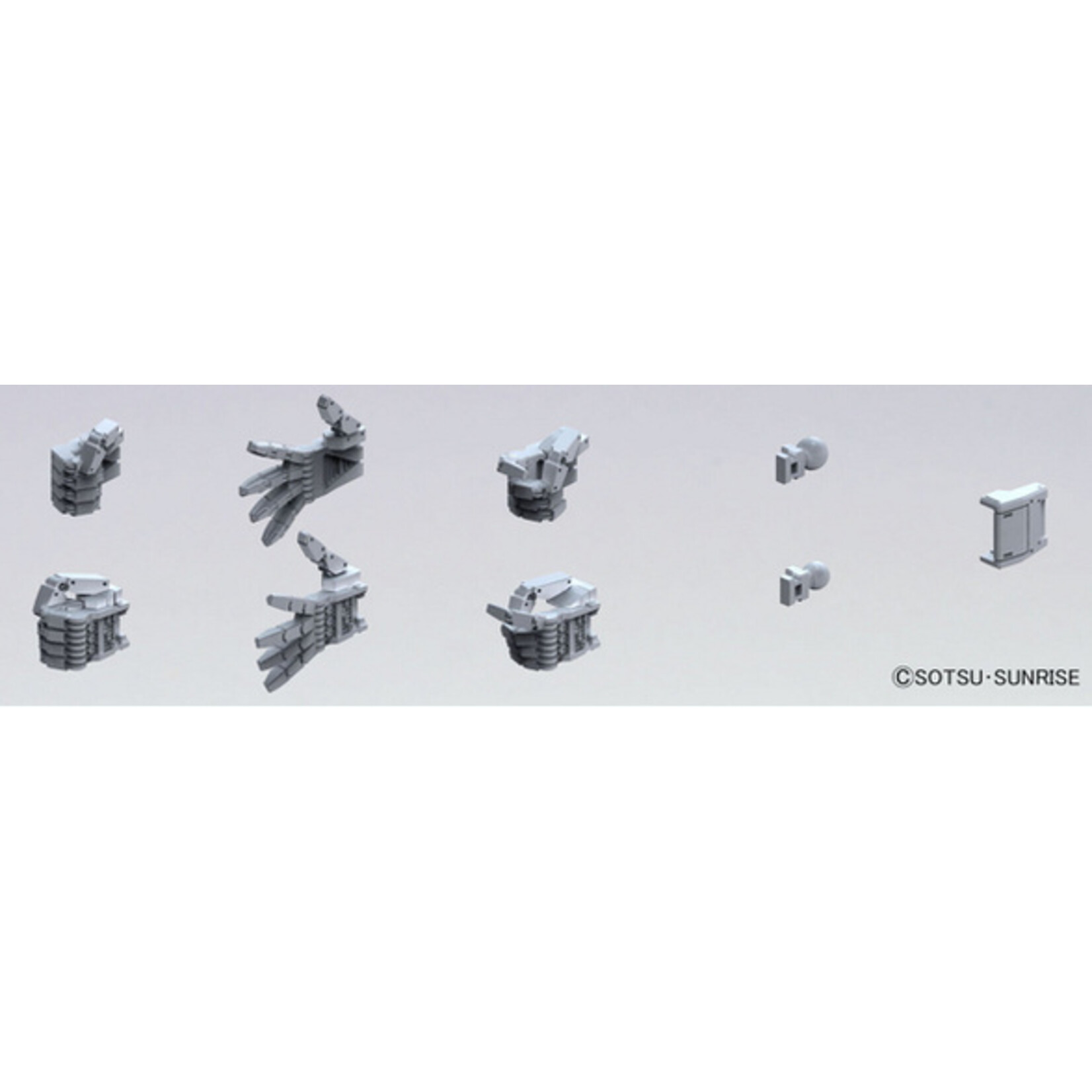 Bandai Builder Parts HD-22 - MS Hand 03 (EFSF, S)