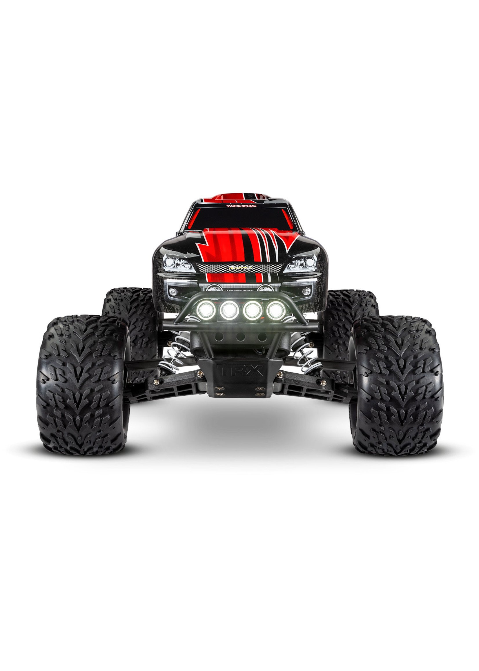 Traxxas 1/10 Stampede 2WD RTR Monster Truck with Lights - Red