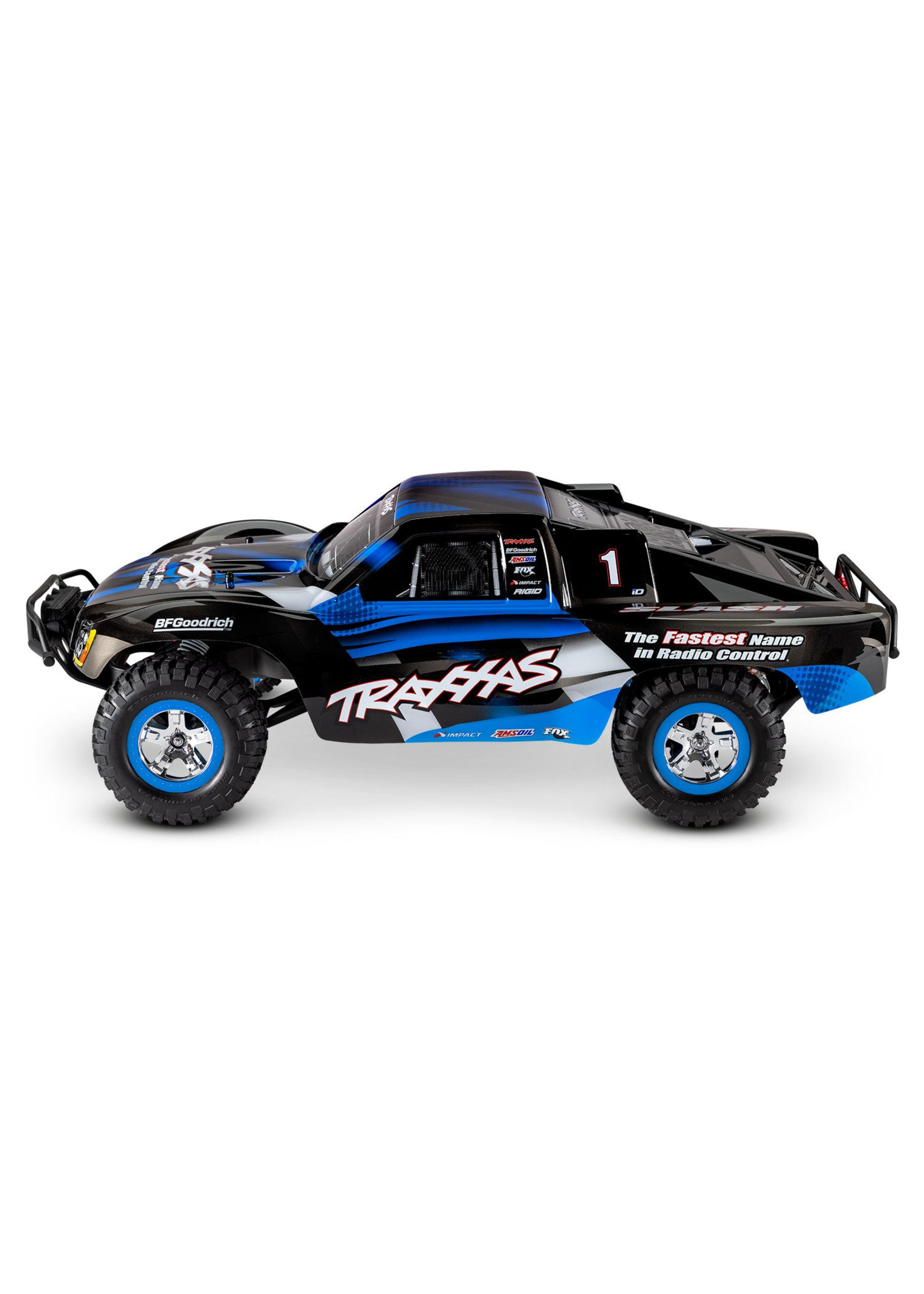 Traxxas 1/10 Slash 2WD RTR Short-Course Race Truck with Lights - Blue