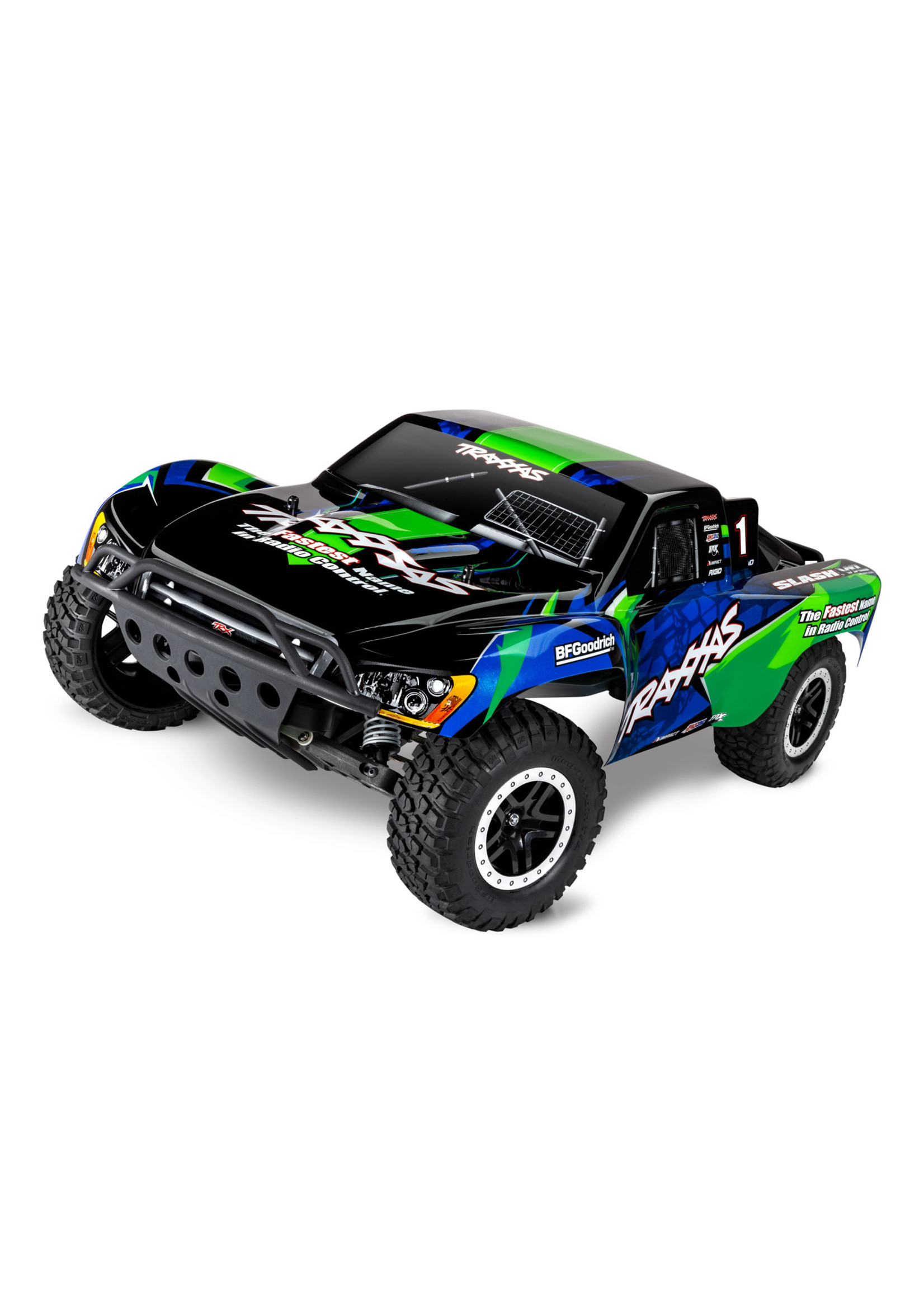 Pack Traxxas Slash 4x4 Fox + Chargeur + batterie 3s 4000 mAh