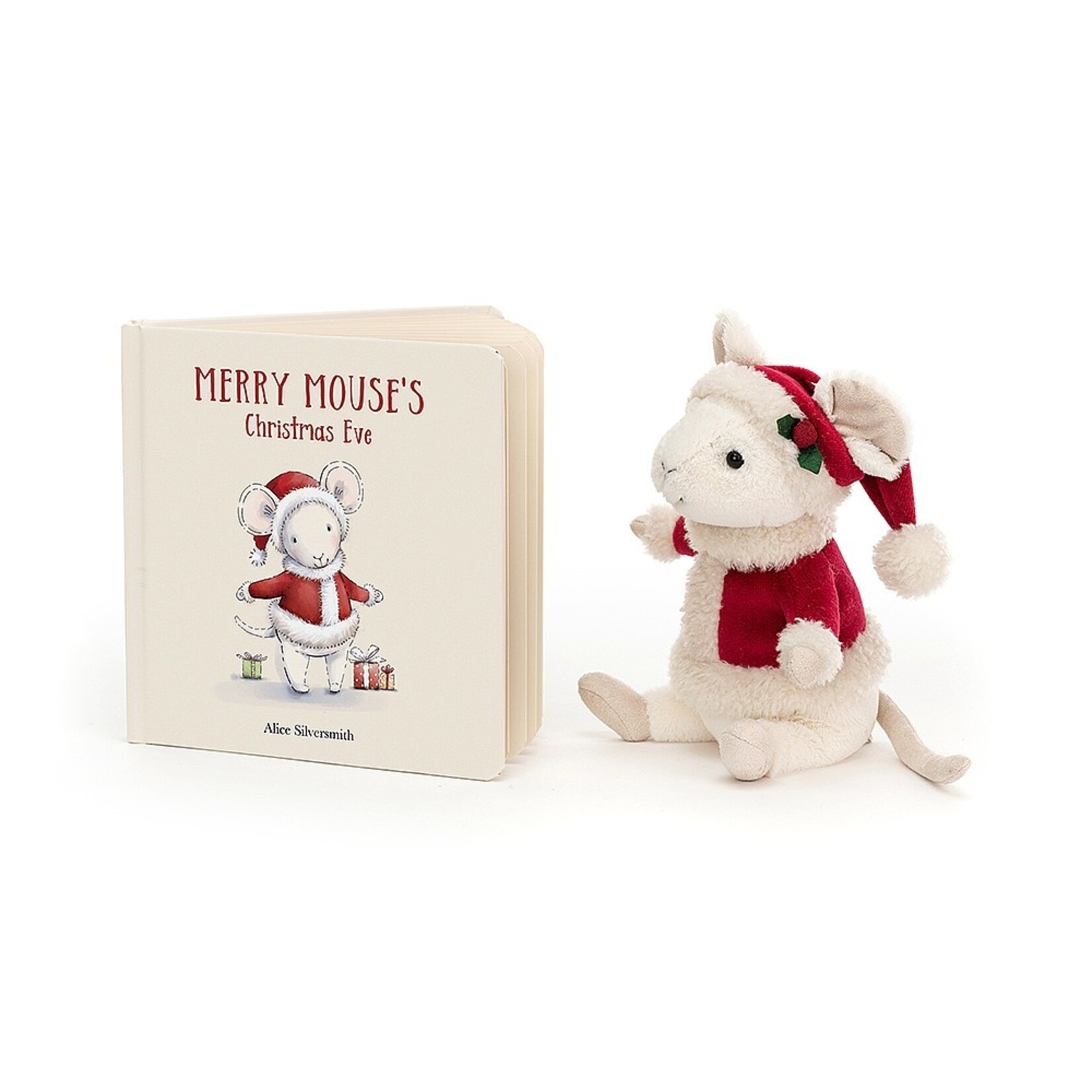 Jellycat "Merry Mouse's Christmas Eve" Book