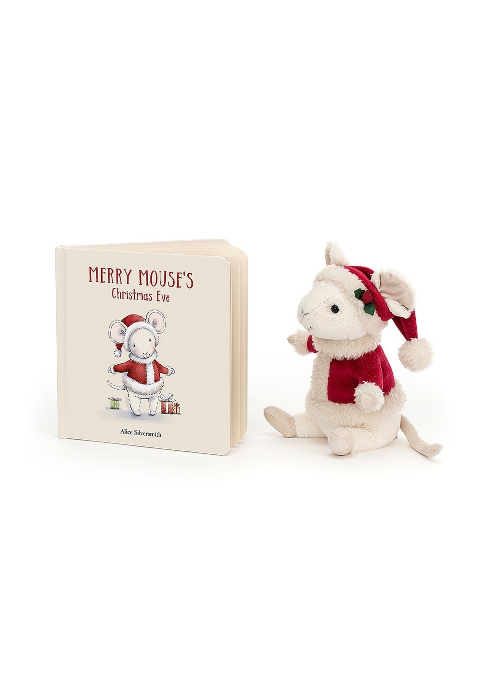 Jellycat "Merry Mouse's Christmas Eve" Book Hub Hobby