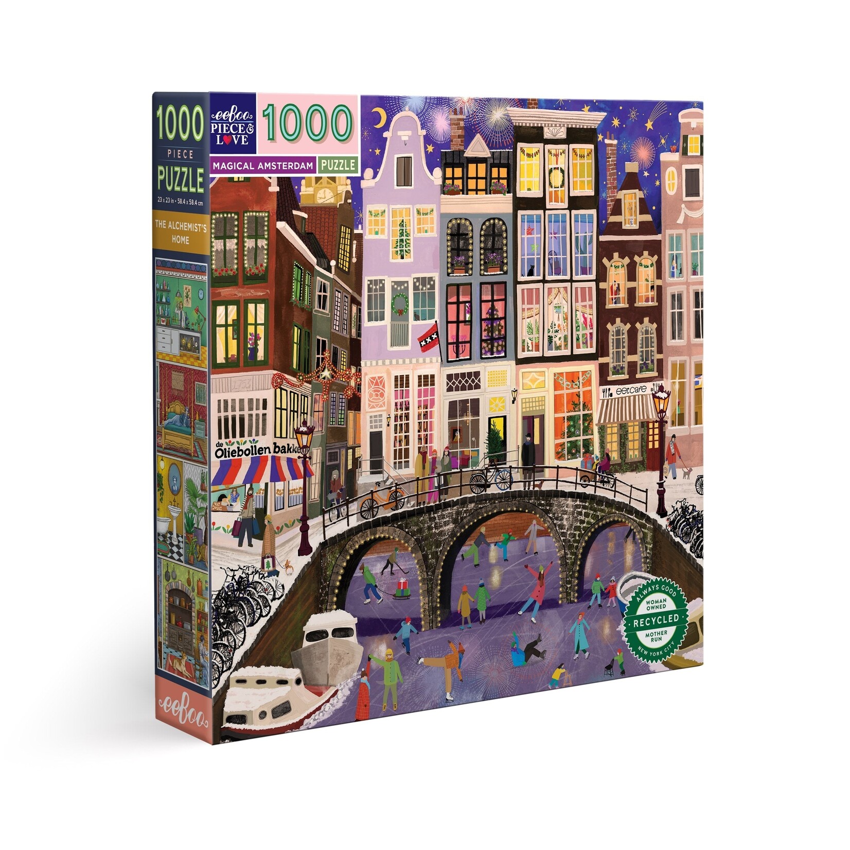 Eeboo Magical Amsterdam - 1000 Piece Puzzle