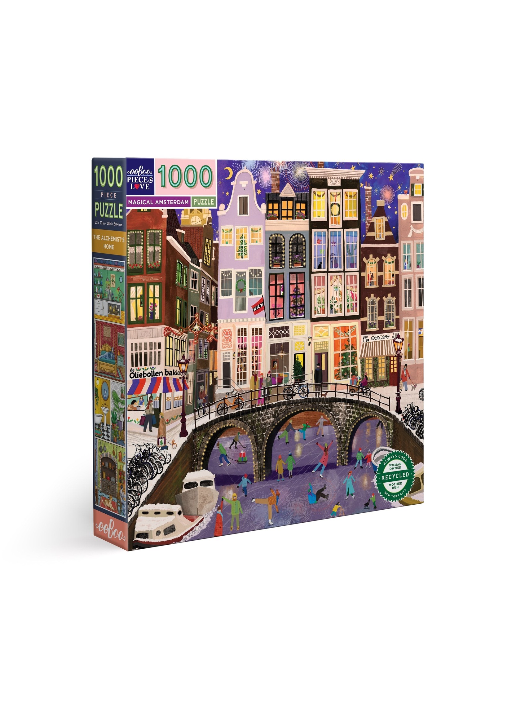 Eeboo Magical Amsterdam - 1000 Piece Puzzle