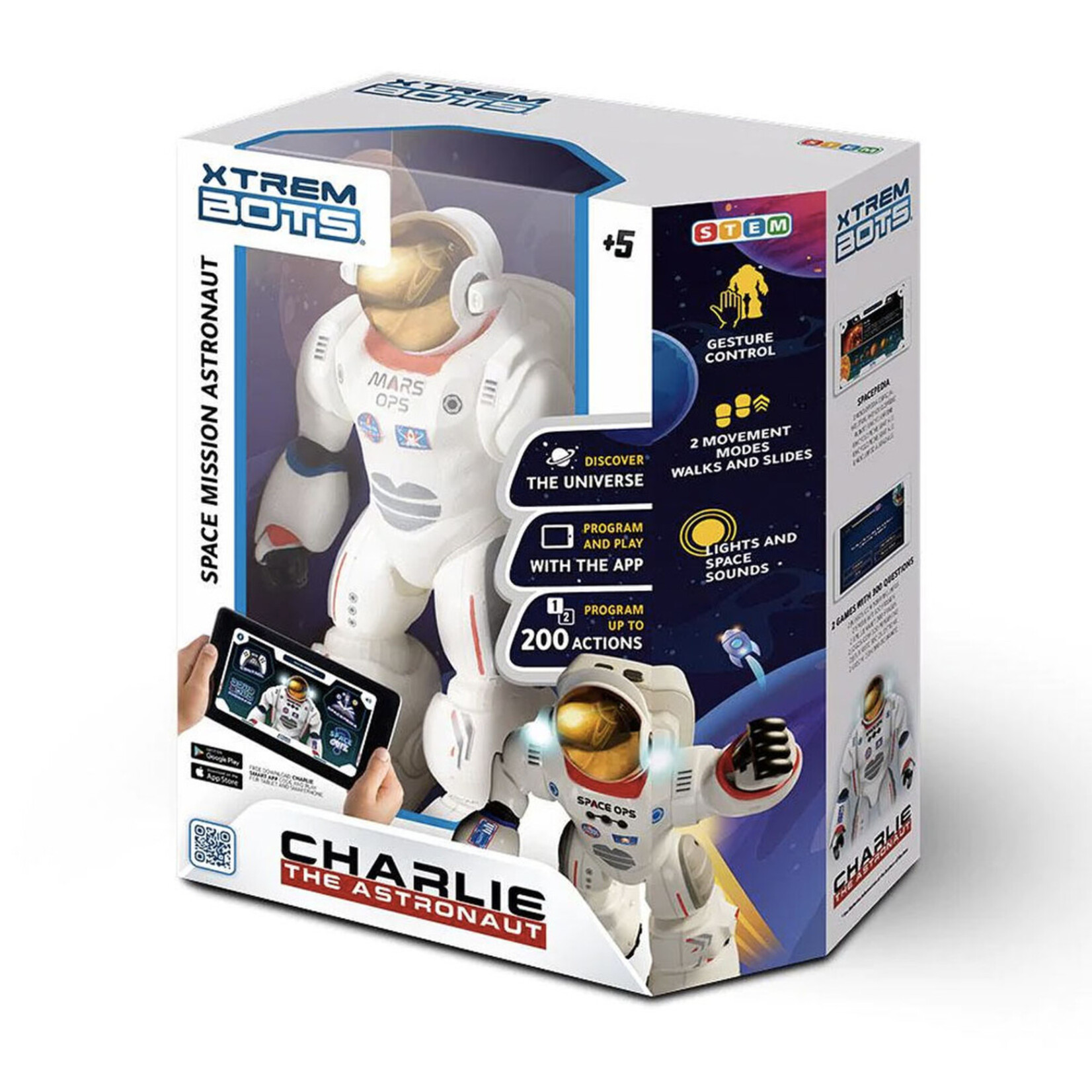 Play Visions Xtrem Bots - Charlie the Astronaut