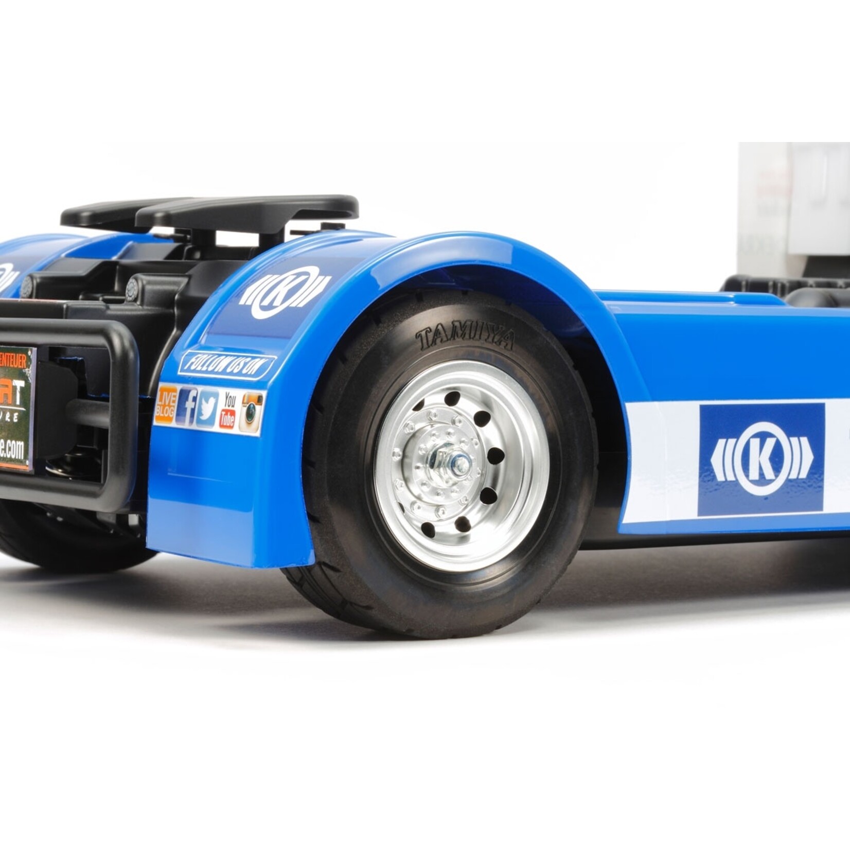 Tamiya 1/10 Team Hahn Racing MAN TGS TT-01 E Chassis Kit - With HWI ESC