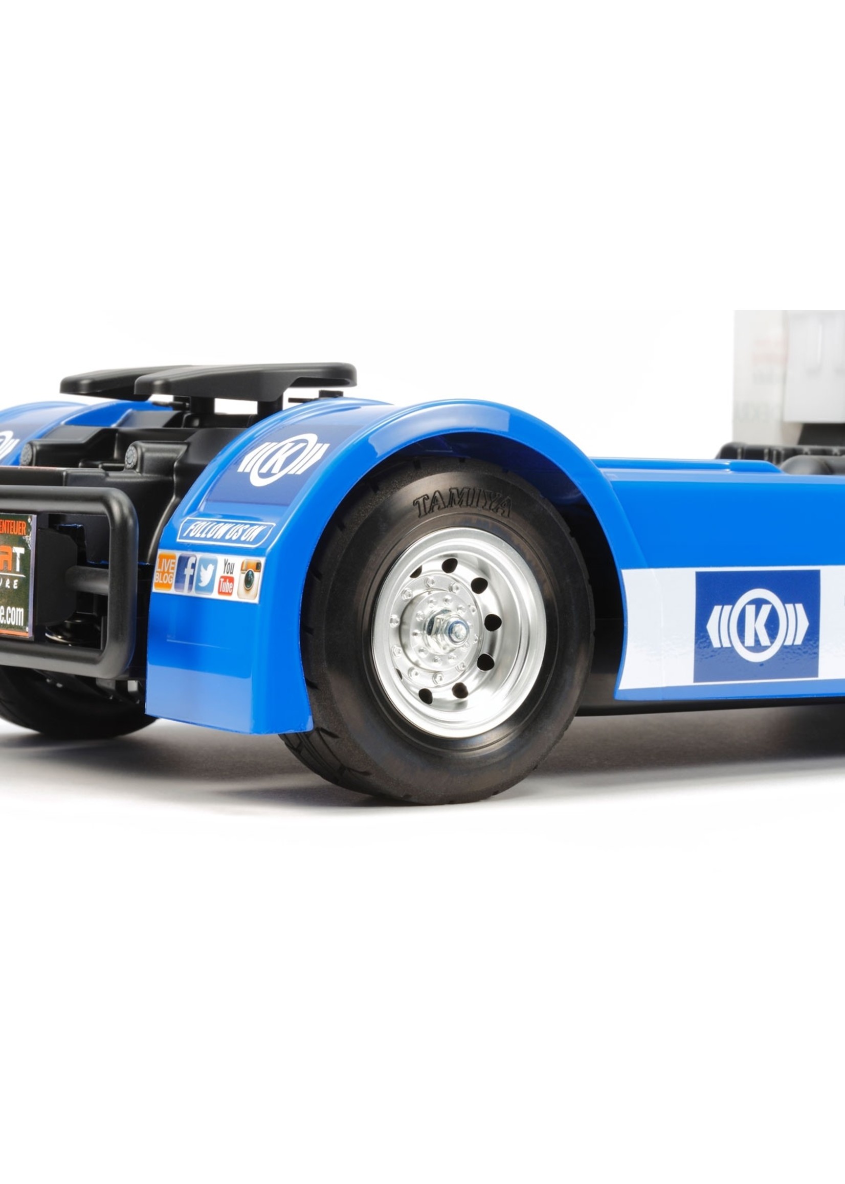 Tamiya 1/10 Team Hahn Racing MAN TGS TT-01 E Chassis Kit - With HWI ESC