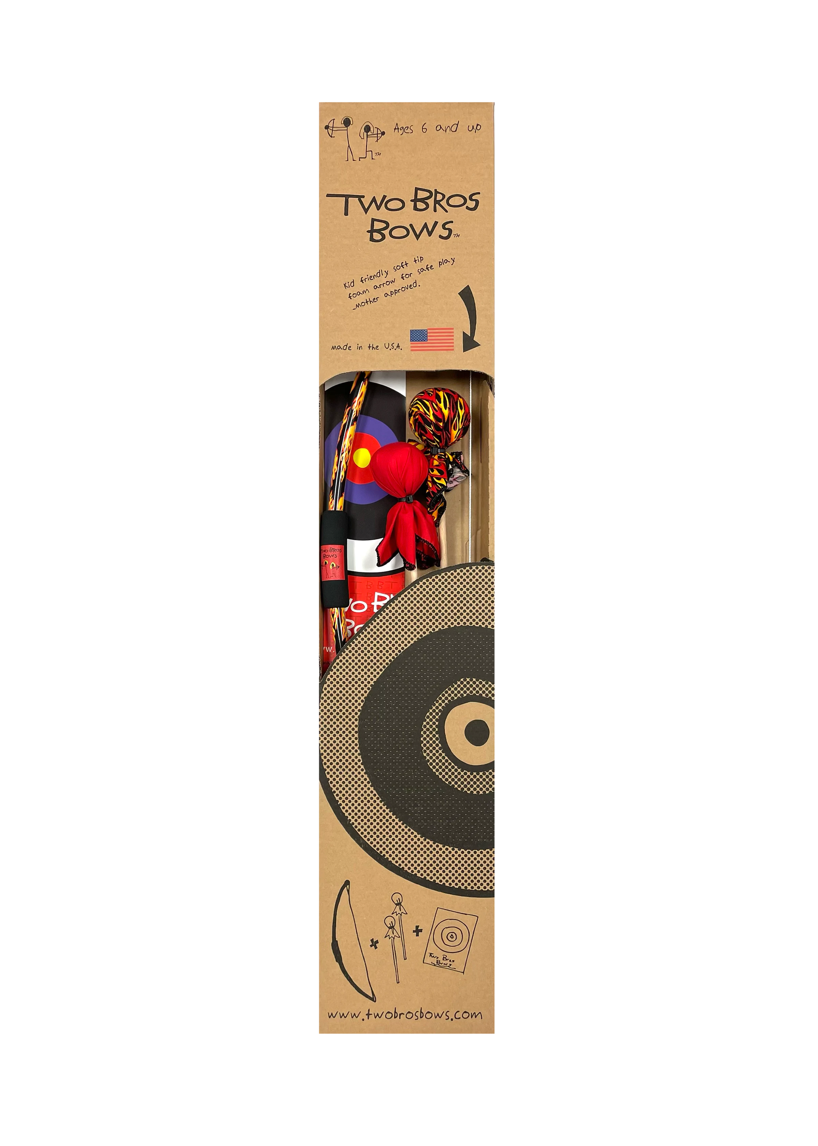 Two Bros Bows Flame Bow and Arrow Box Set