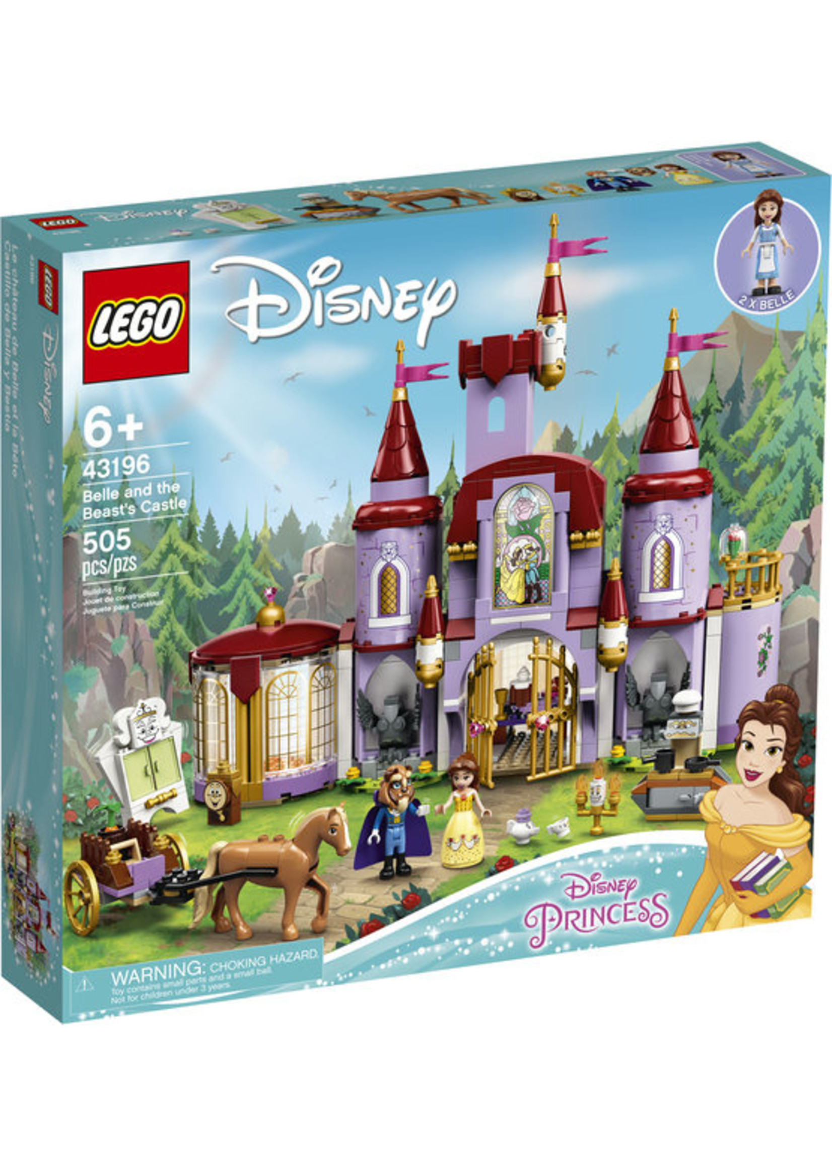 LEGO 43196 - Belle and The Beast's Castle