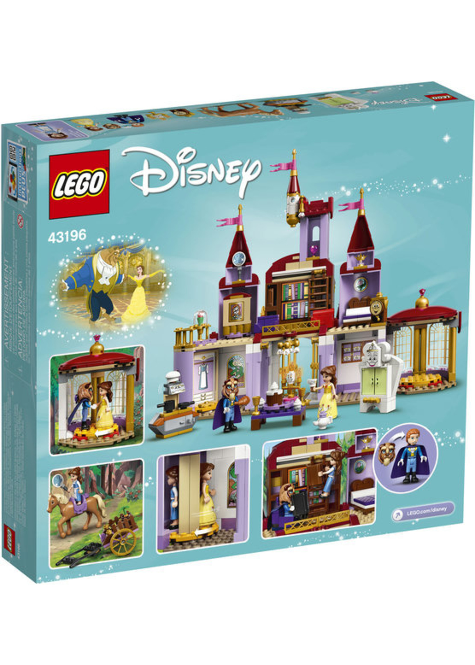 LEGO 43196 - Belle and The Beast's Castle