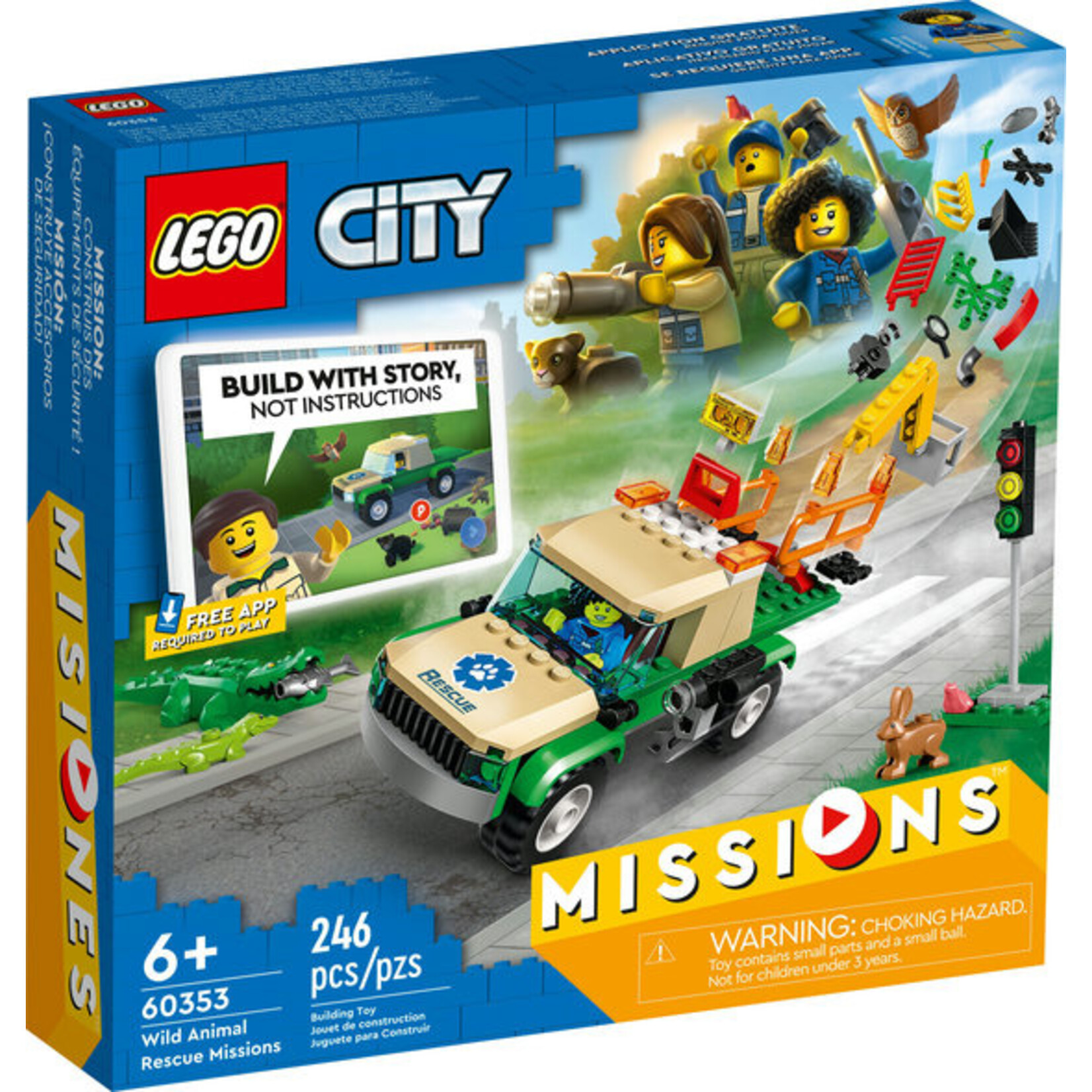 LEGO® City 60353 - Wild Animal Rescue Missions