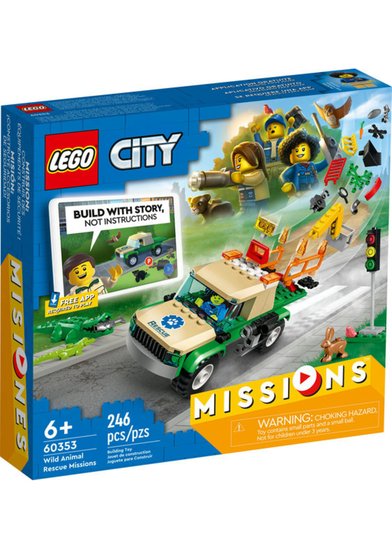 LEGO 60353 - Wild Animal Rescue Missions