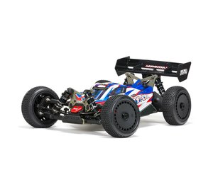 Arrma ARA8406 1/8 TLR Tuned Typhon 6S 4WD BLX 1: Buggy, RTR - Red