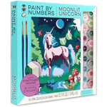 Bright Stripes iHeartArt - Paint by Numbers "Moonlit Unicorn"