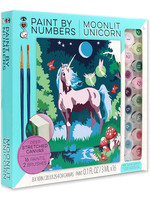 Bright Stripes iHeartArt - Paint by Numbers "Moonlit Unicorn"