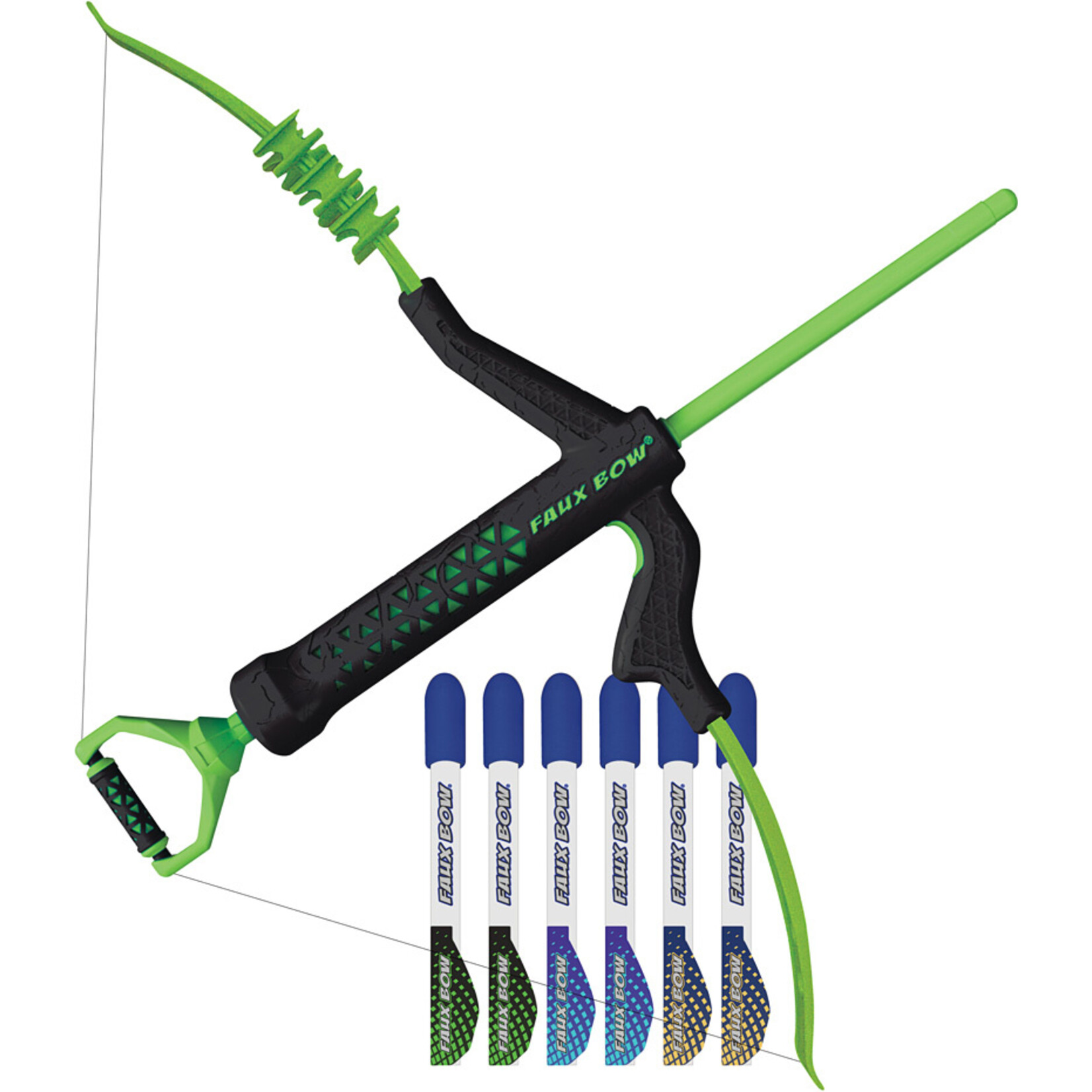 Marky Sparky Faux Bow 4.0 Lizardite - Black/Lime