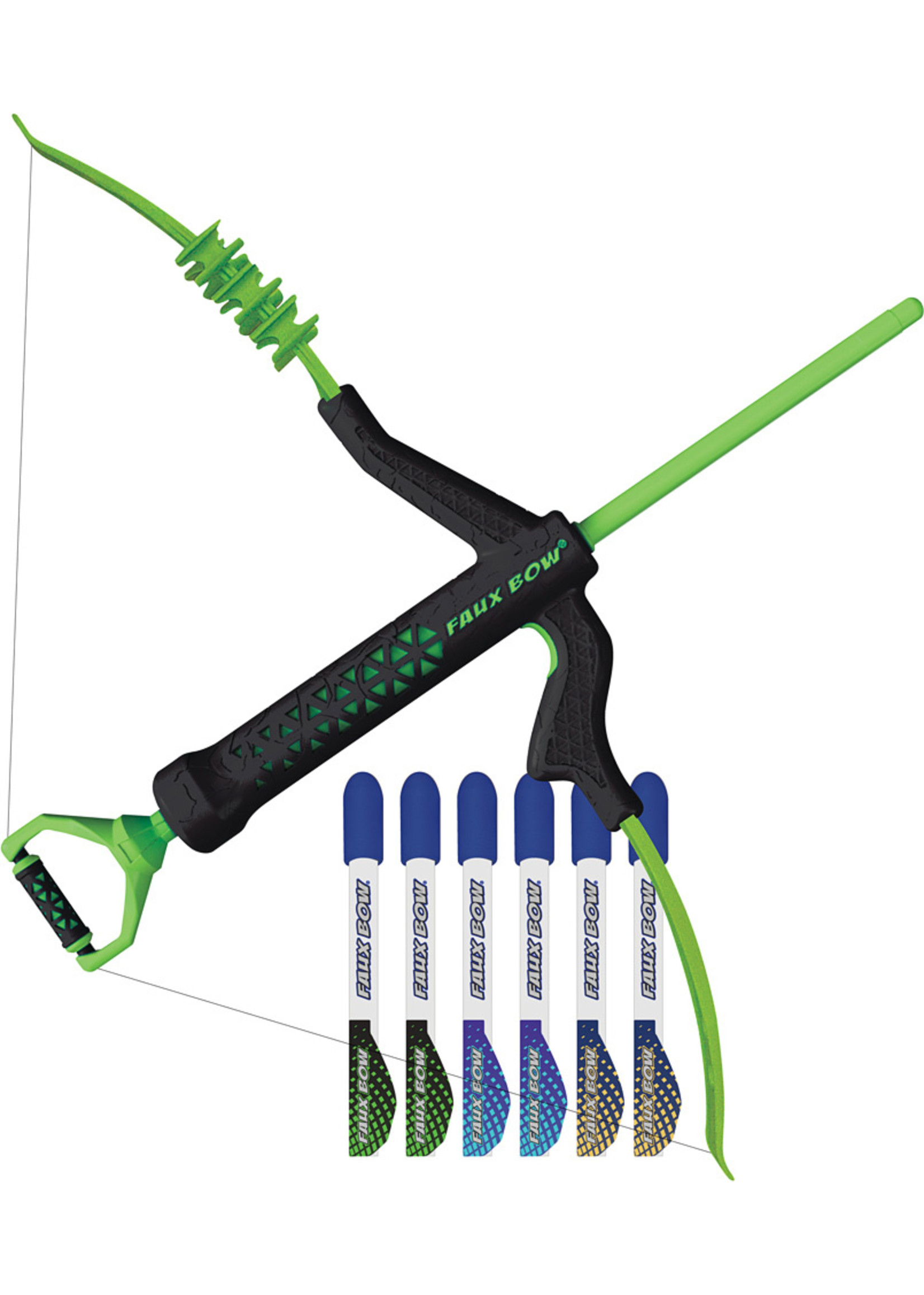 Marky Sparky Faux Bow 4.0 Lizardite - Black/Lime