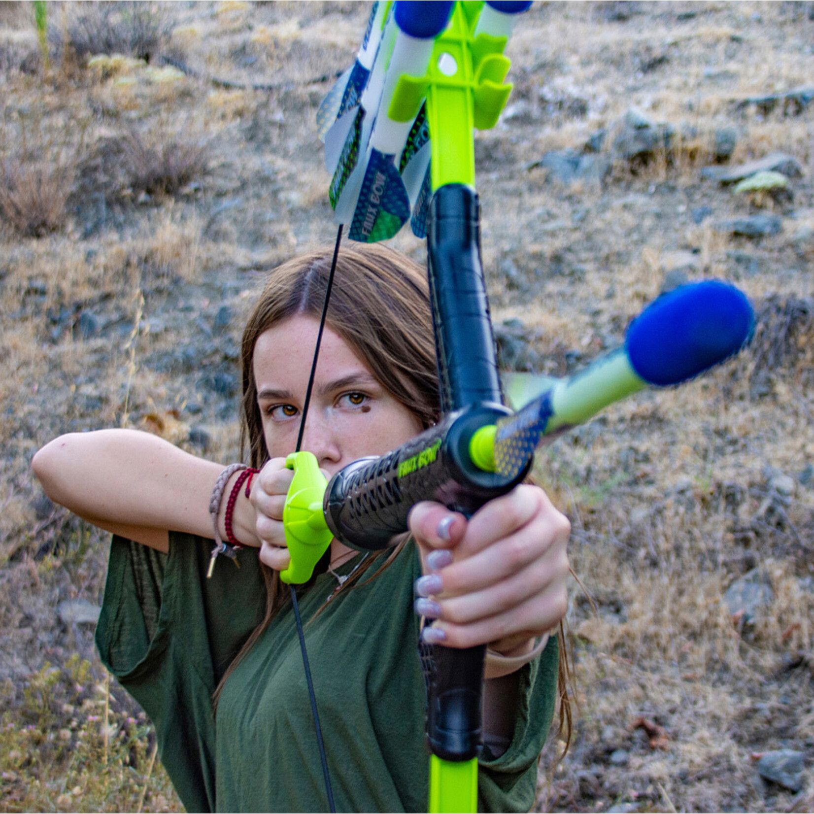 Marky Sparky Faux Bow 4.0 Lizardite - Black/Lime