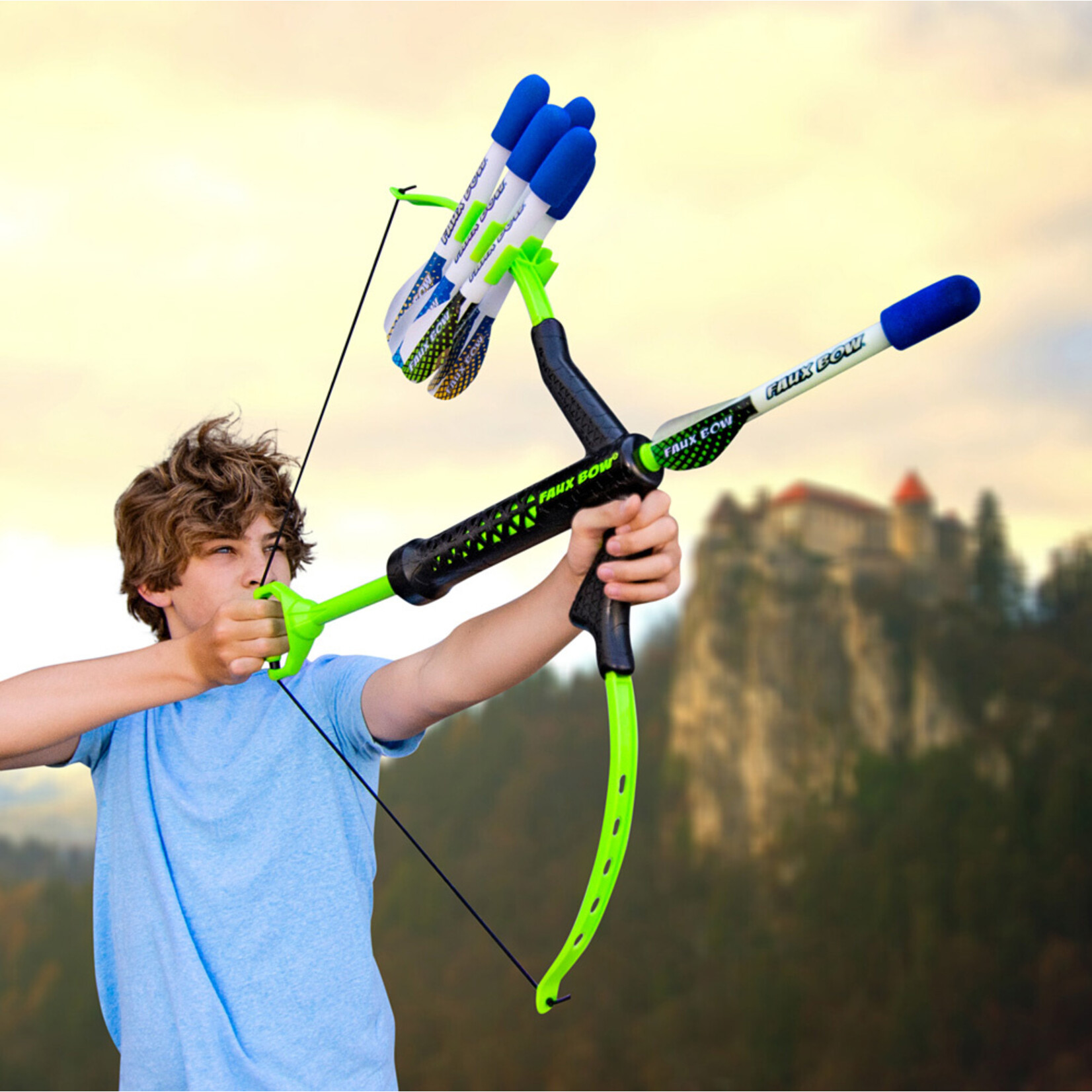 Marky Sparky Faux Bow 4.0 Lizardite - Black/Lime