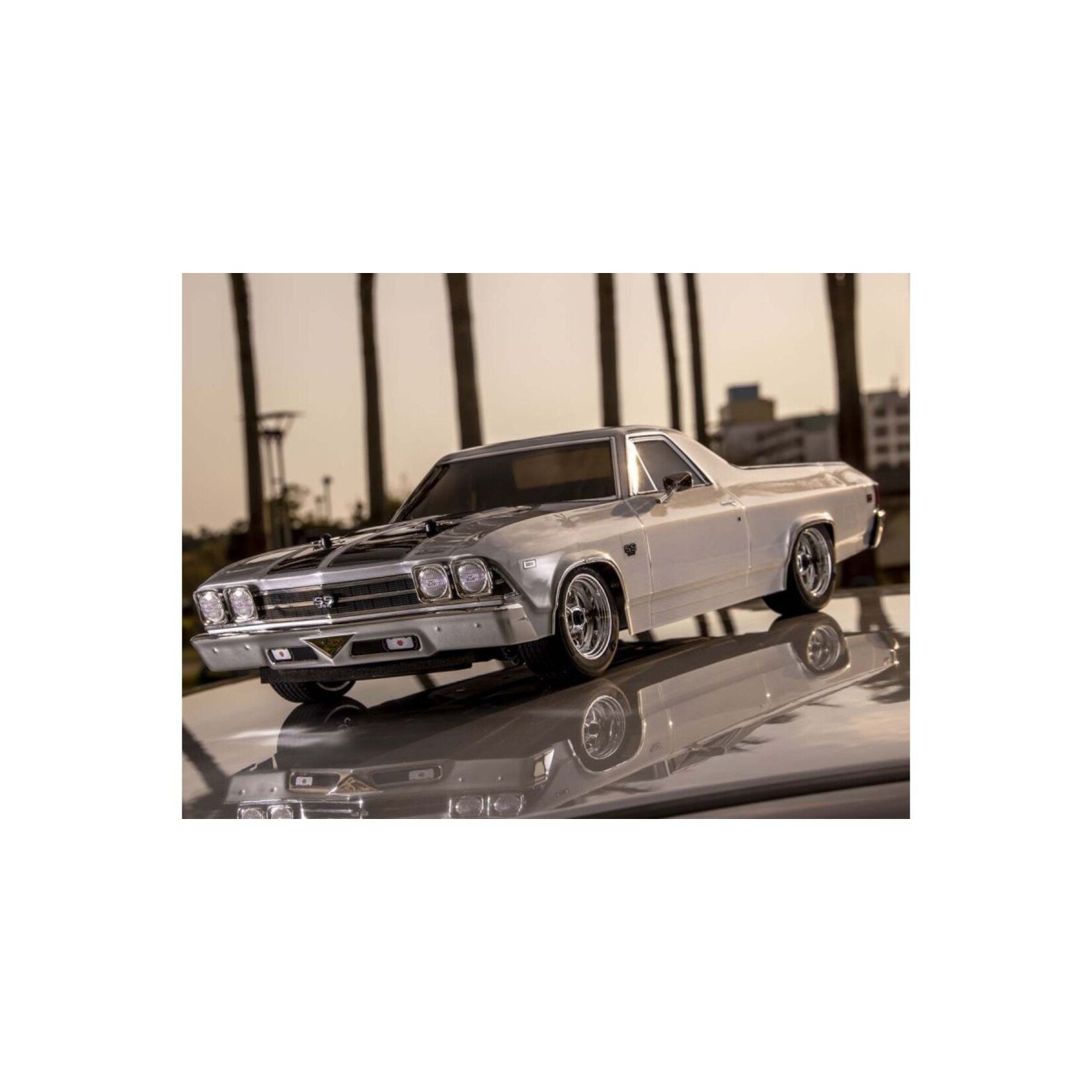 Kyosho 1/10  Fazer Mk2 1969 Chevy El Camino, Cortez Silver - Readyset