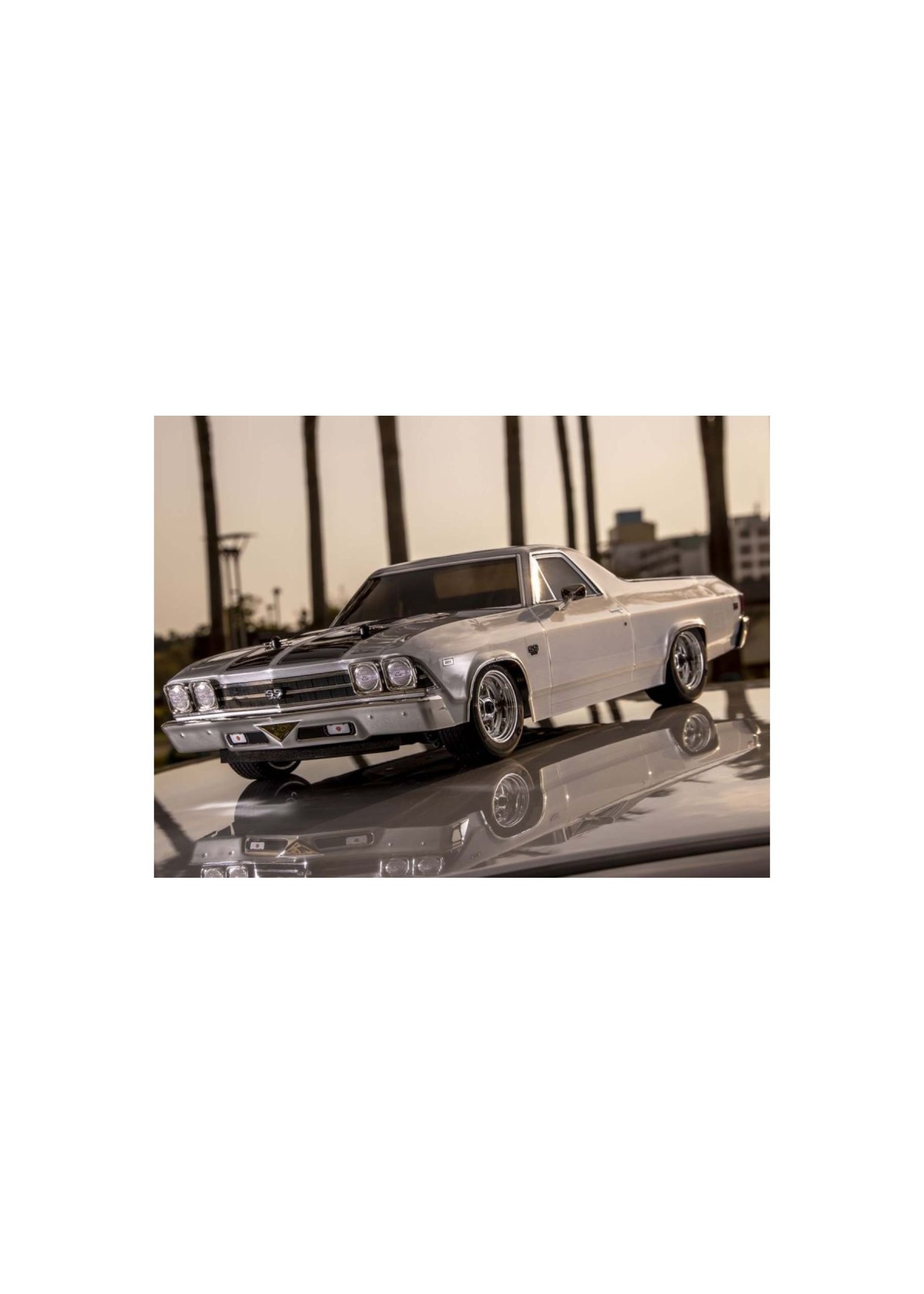 Kyosho 1/10  Fazer Mk2 1969 Chevy El Camino, Cortez Silver - Readyset