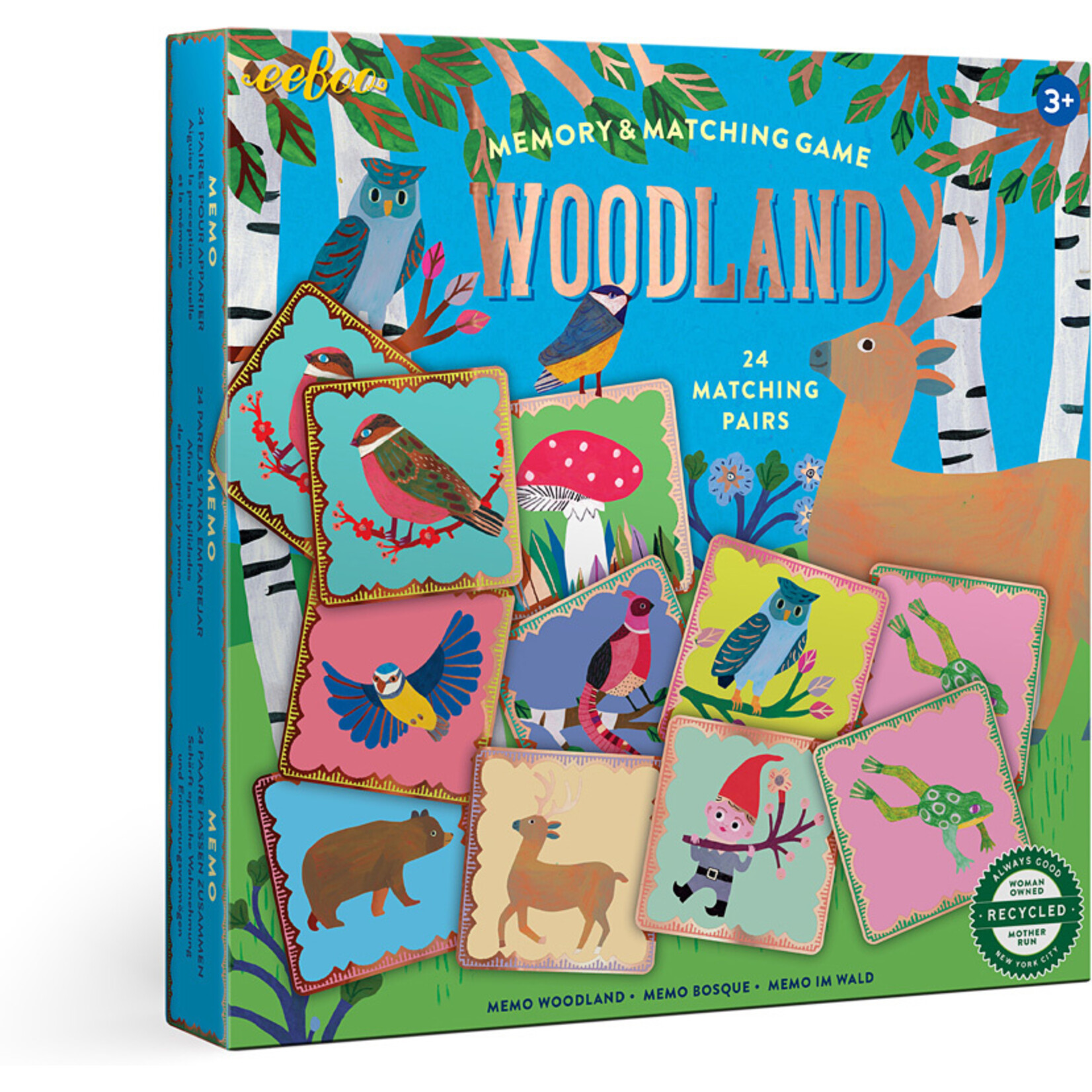 Eeboo Woodland Memory & Matching