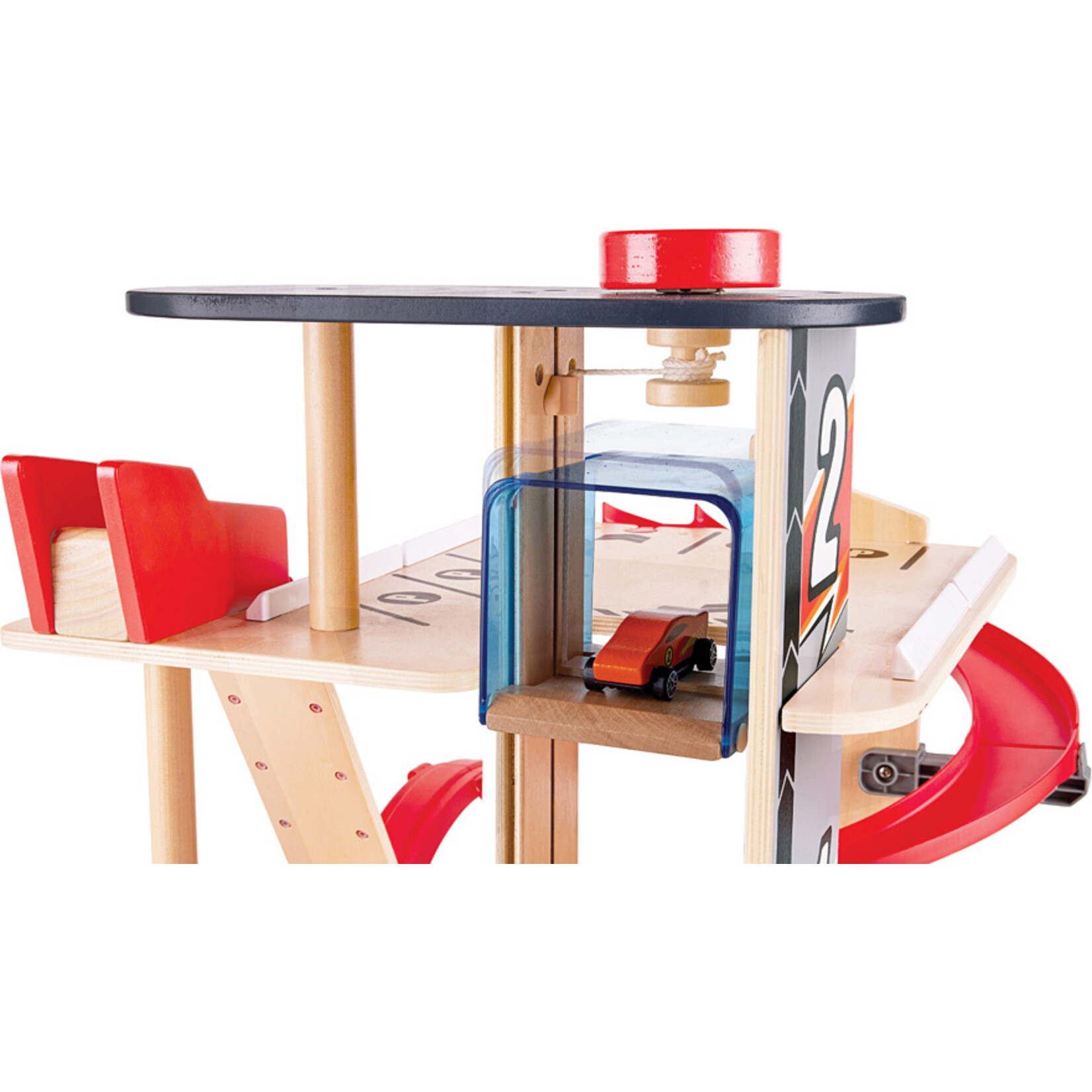 Hape Gearhead Stunt Garage