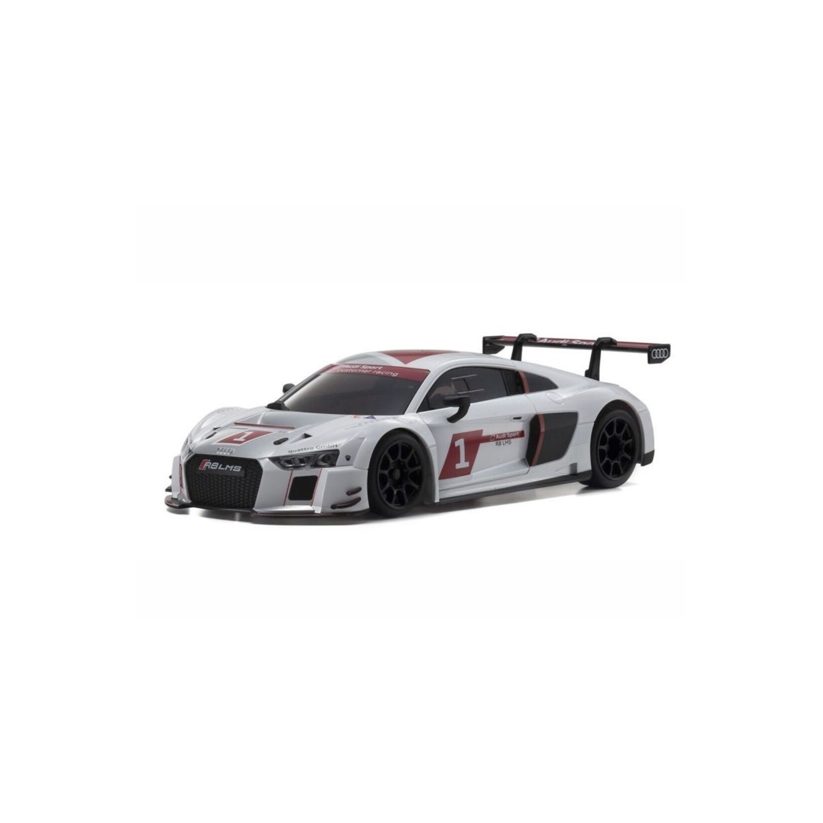 Kyosho 32344AS - MINI Z RWD Audi R8 LMS 2015, White - Readyset