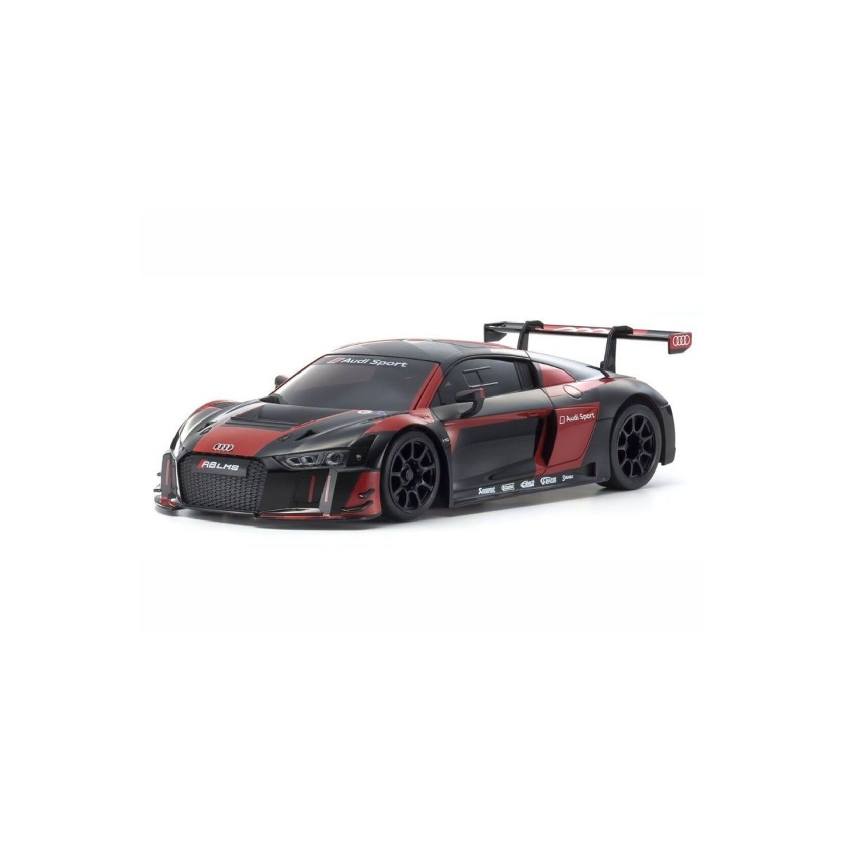 Kyosho 32344BKR - MINI Z RWD Audi R8 LMS 2016, Black/Red - Readyset