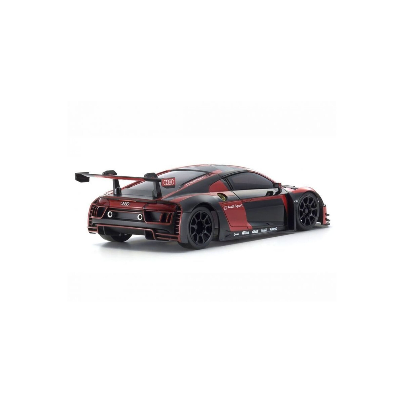 Kyosho 32344BKR - MINI Z RWD Audi R8 LMS 2016, Black/Red - Readyset