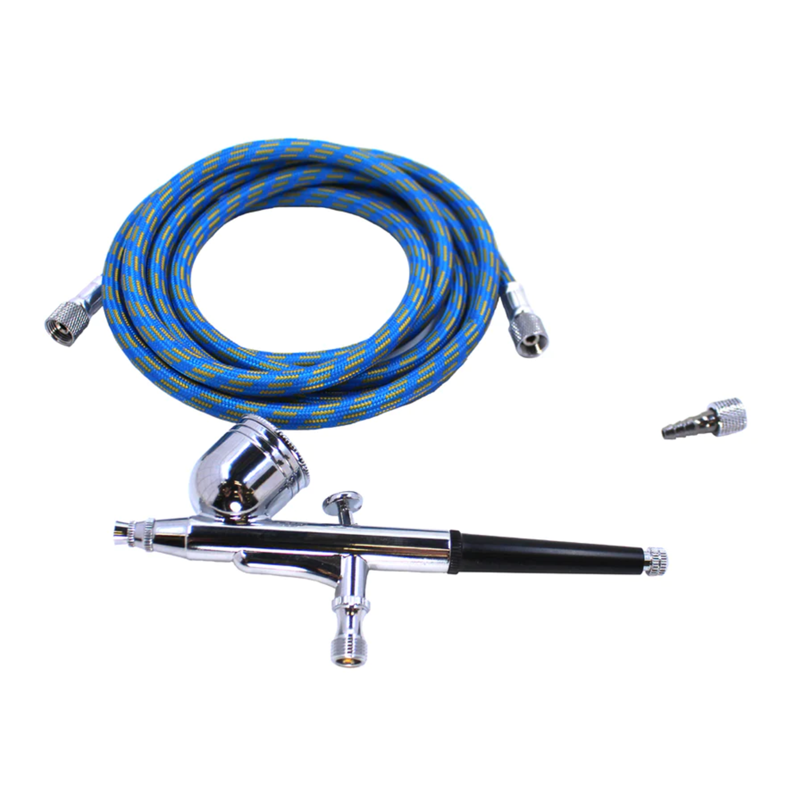 Spaz Stix Dual Action Gravity Feed Airbrush & Air Compressor Combo