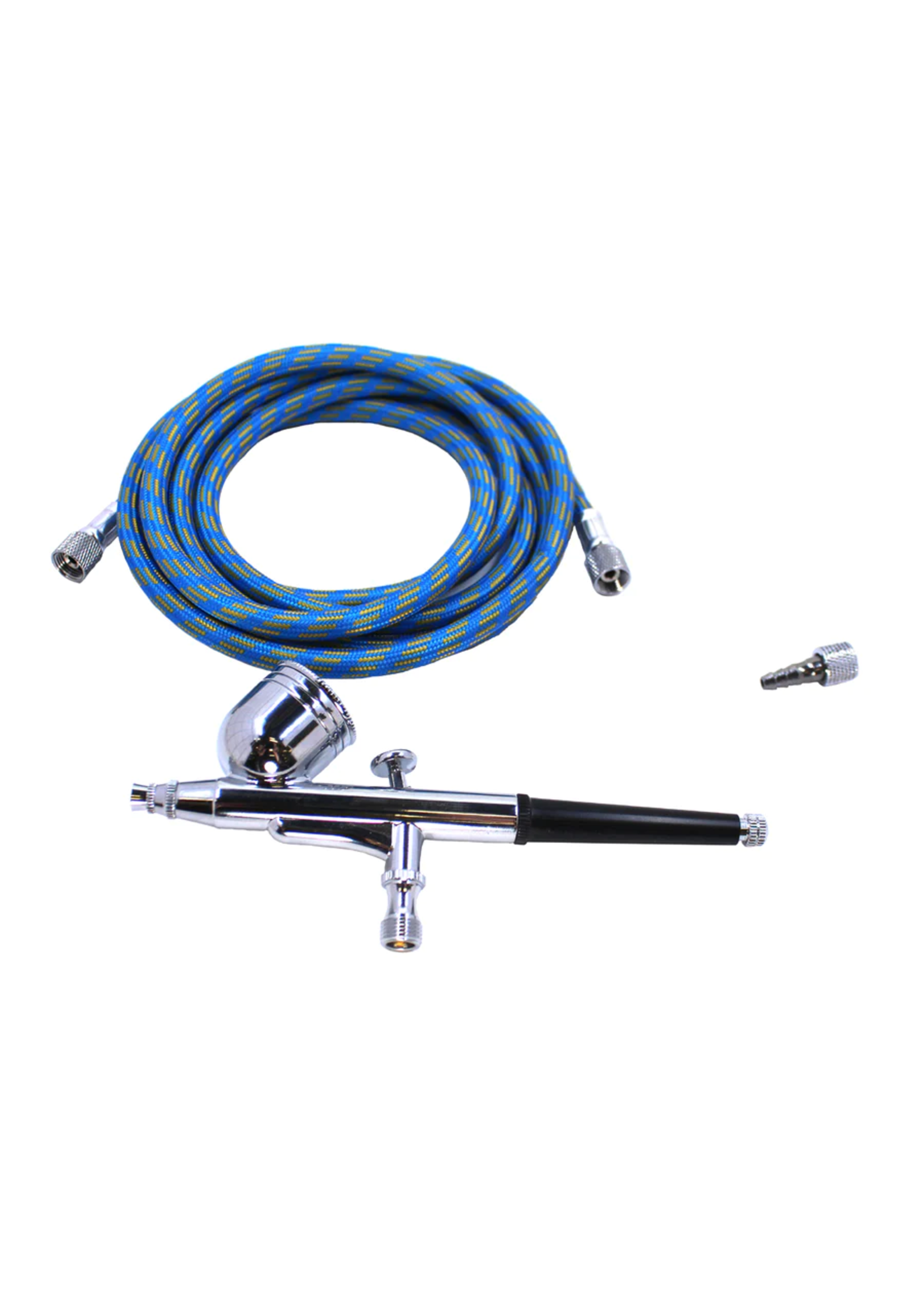 Multi-purpose Airbrush Kit with Mini Compressor, Dual-action Gravity Feed  Airbrush and Air Hose