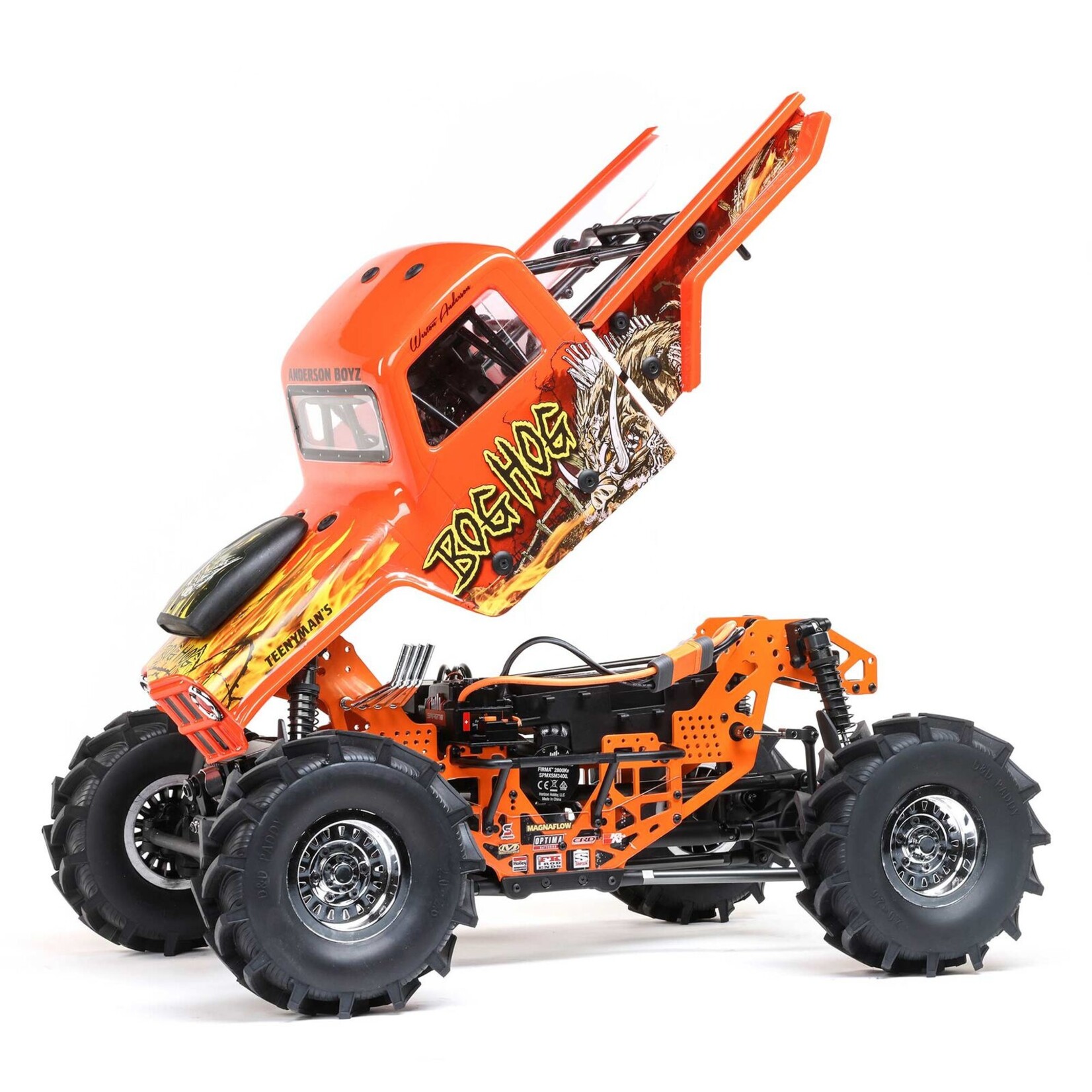 Losi LOS04024T2 - LMT Brushless 4WD Solid Axle Mega Truck,  RTR -  Bog Hog
