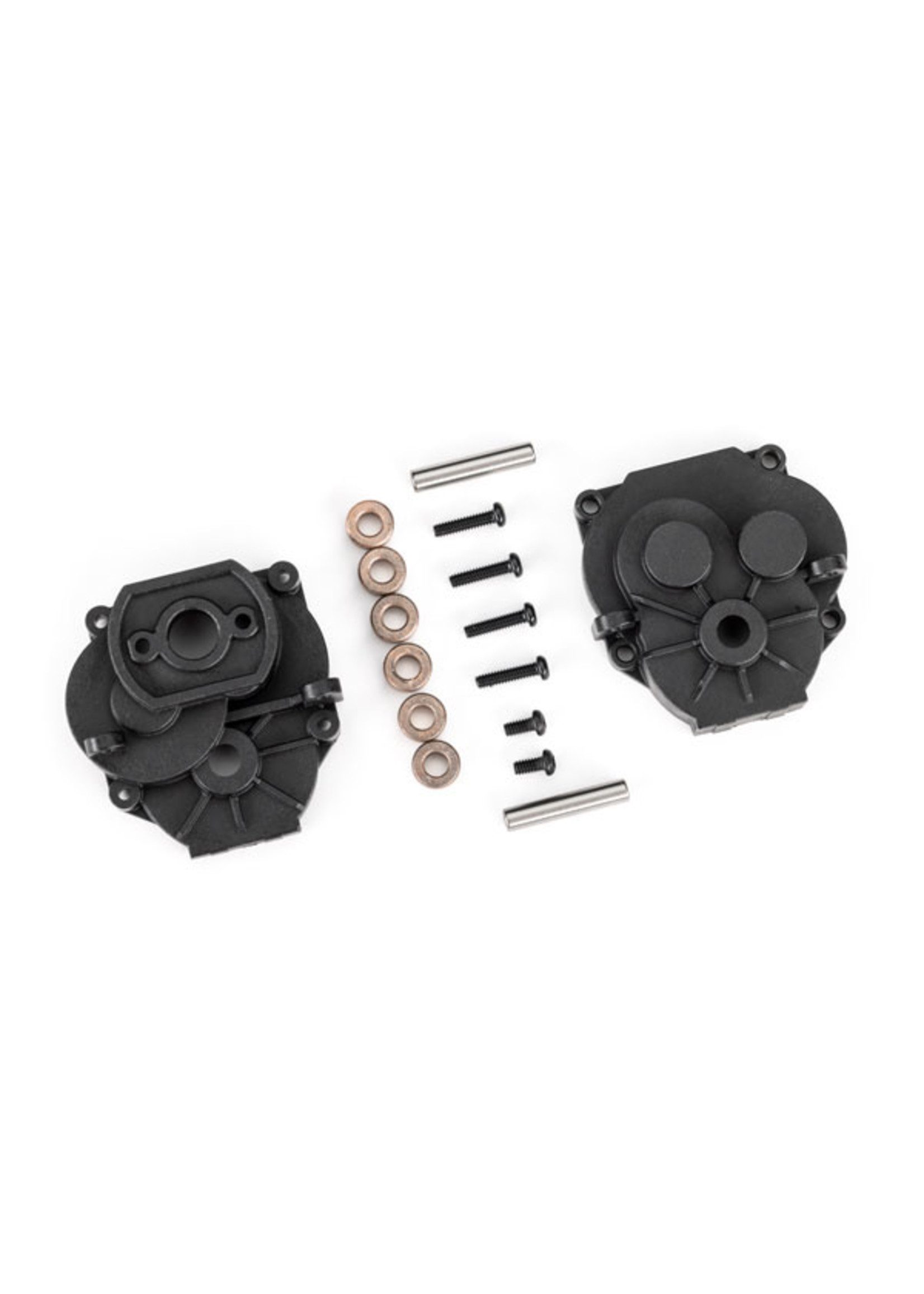 Traxxas 9747 - Gearbox housing, Front & Rear
