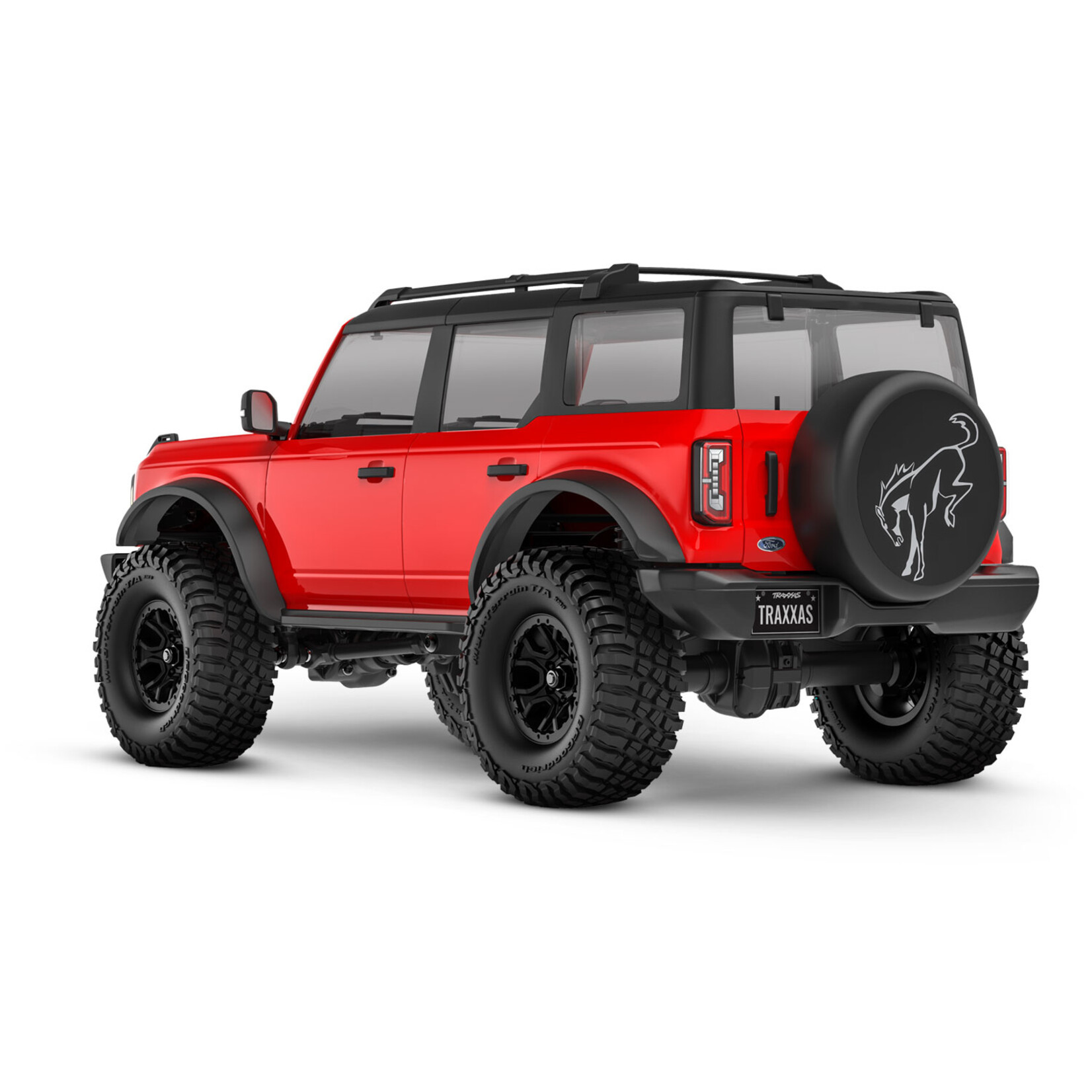 Traxxas 970741RED - 1/18 RTR Scale and Trail Bronco - Red
