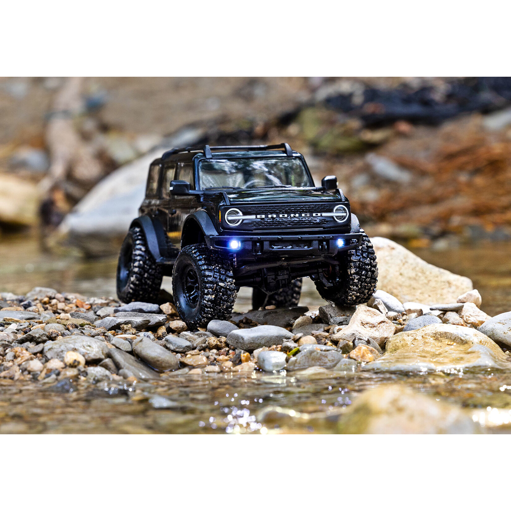 Traxxas 970741BLK - 1/18 RTR Scale and Trail Bronco - Black