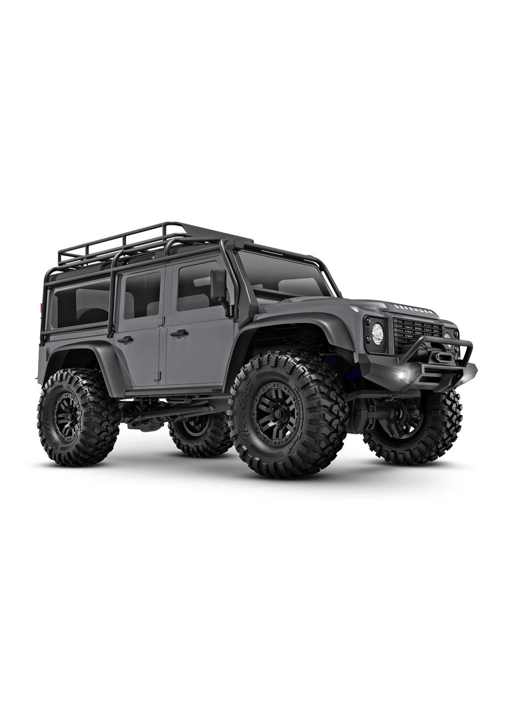Traxxas 970541SLVR - 1/18 RTR Scale and Trail Defender - Silver