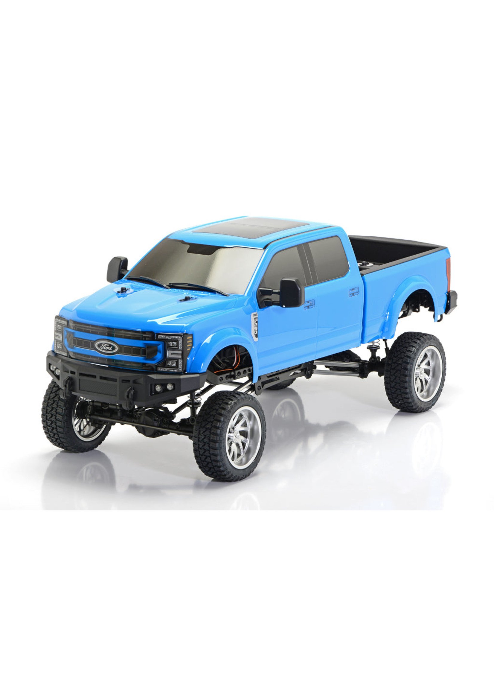 CEN Racing Ford F250 1/10 4WD KG1 Edition Lifted Truck, Daytona Blue - RTR